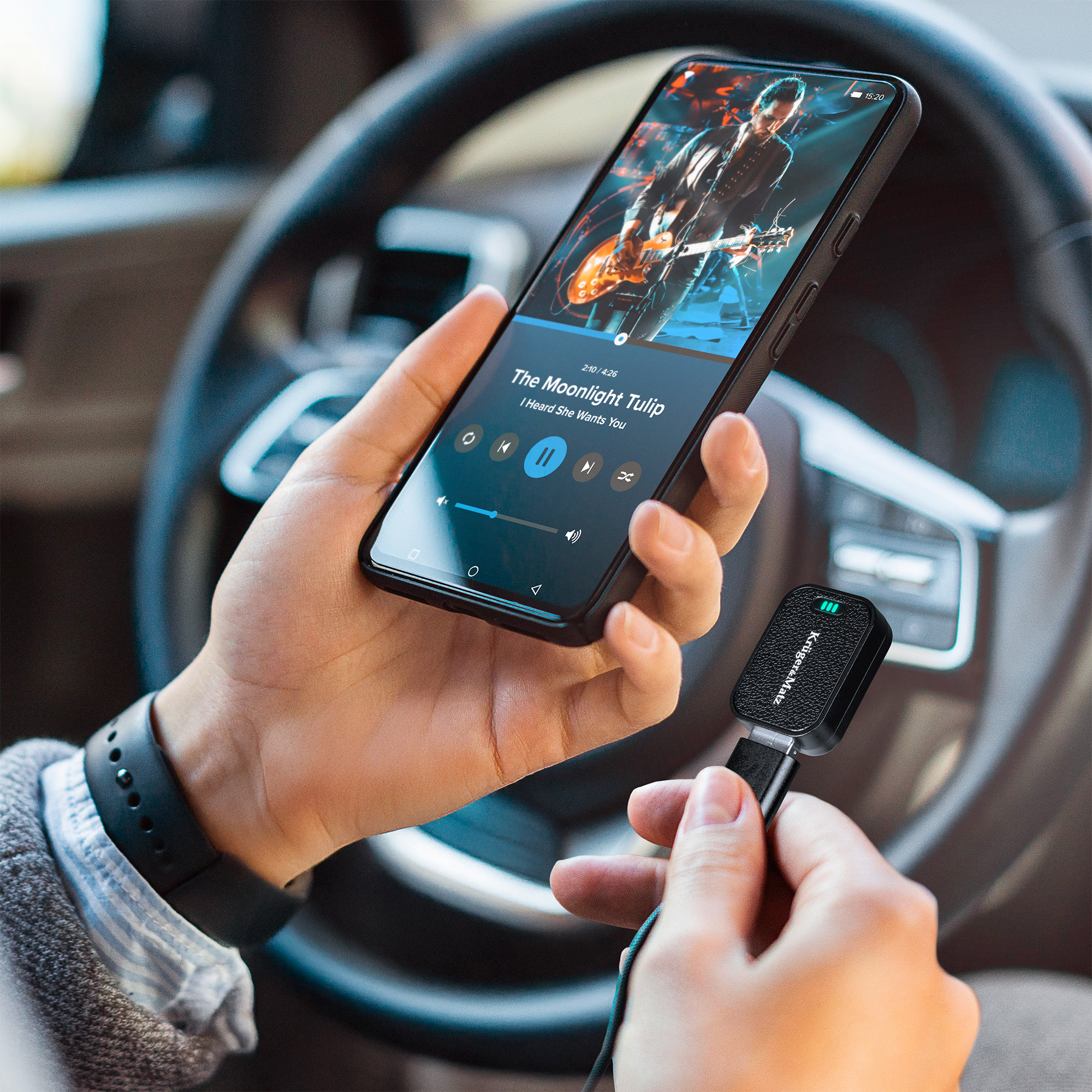 Adapter bezprzewodowy CarPlay - Android Auto