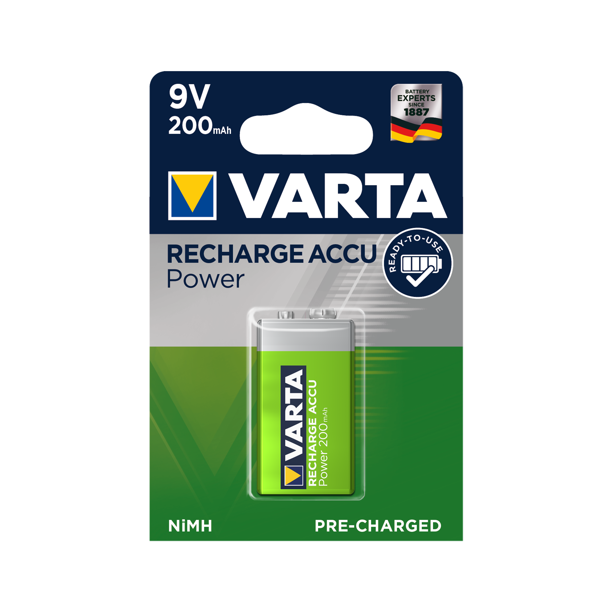 Batéria Varta 9V 200mAh