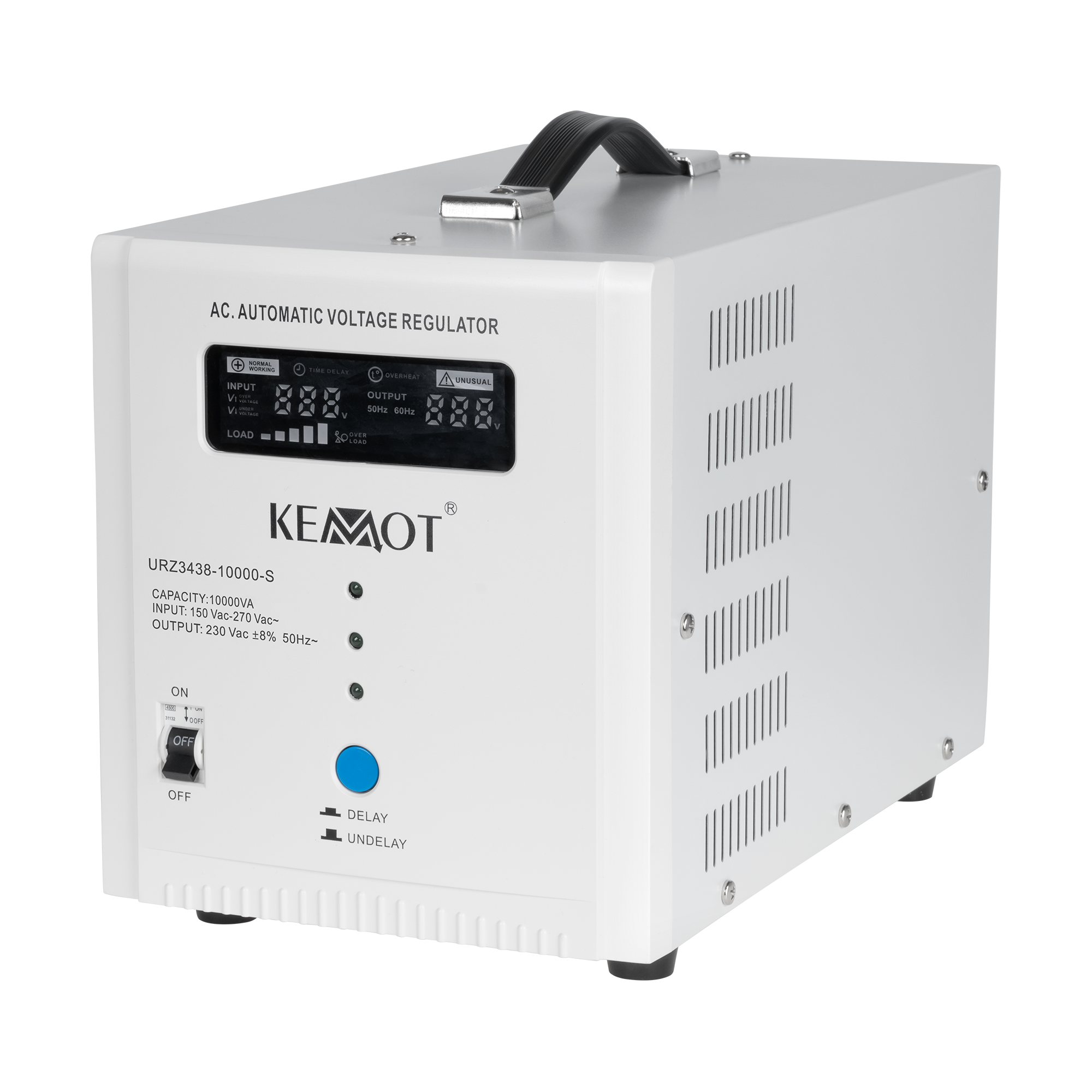 Automatyczny stabilizator napięcia KEMOT SER-10000-S , precyzja 8%