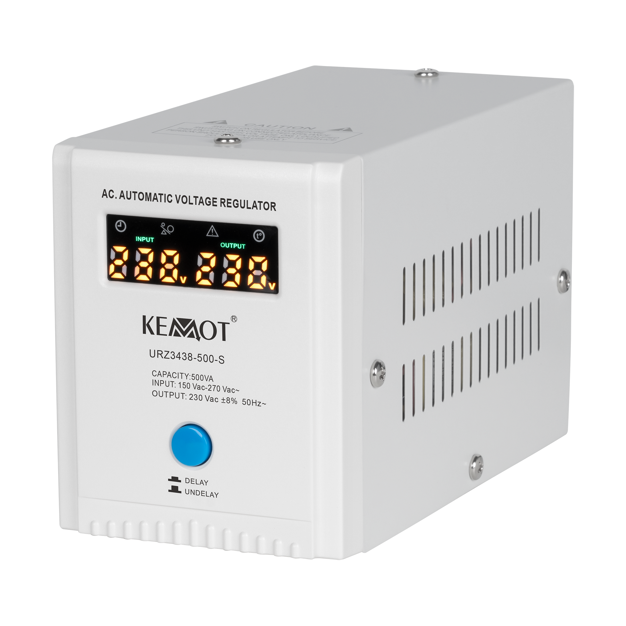 Automatyczny stabilizator napięcia KEMOT SER-500-S , precyzja 8%