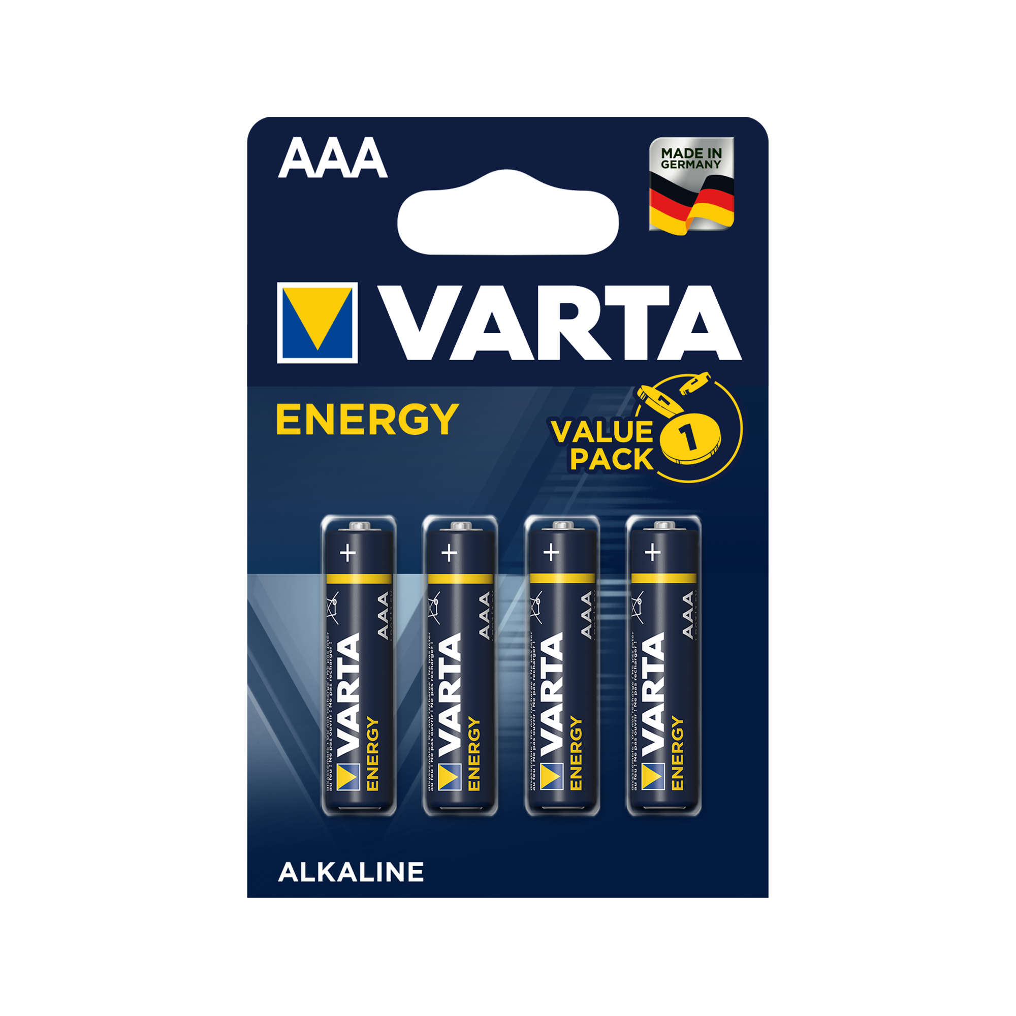 Bateria alkaliczna VARTA LR03 ENERGY 4szt./bl.