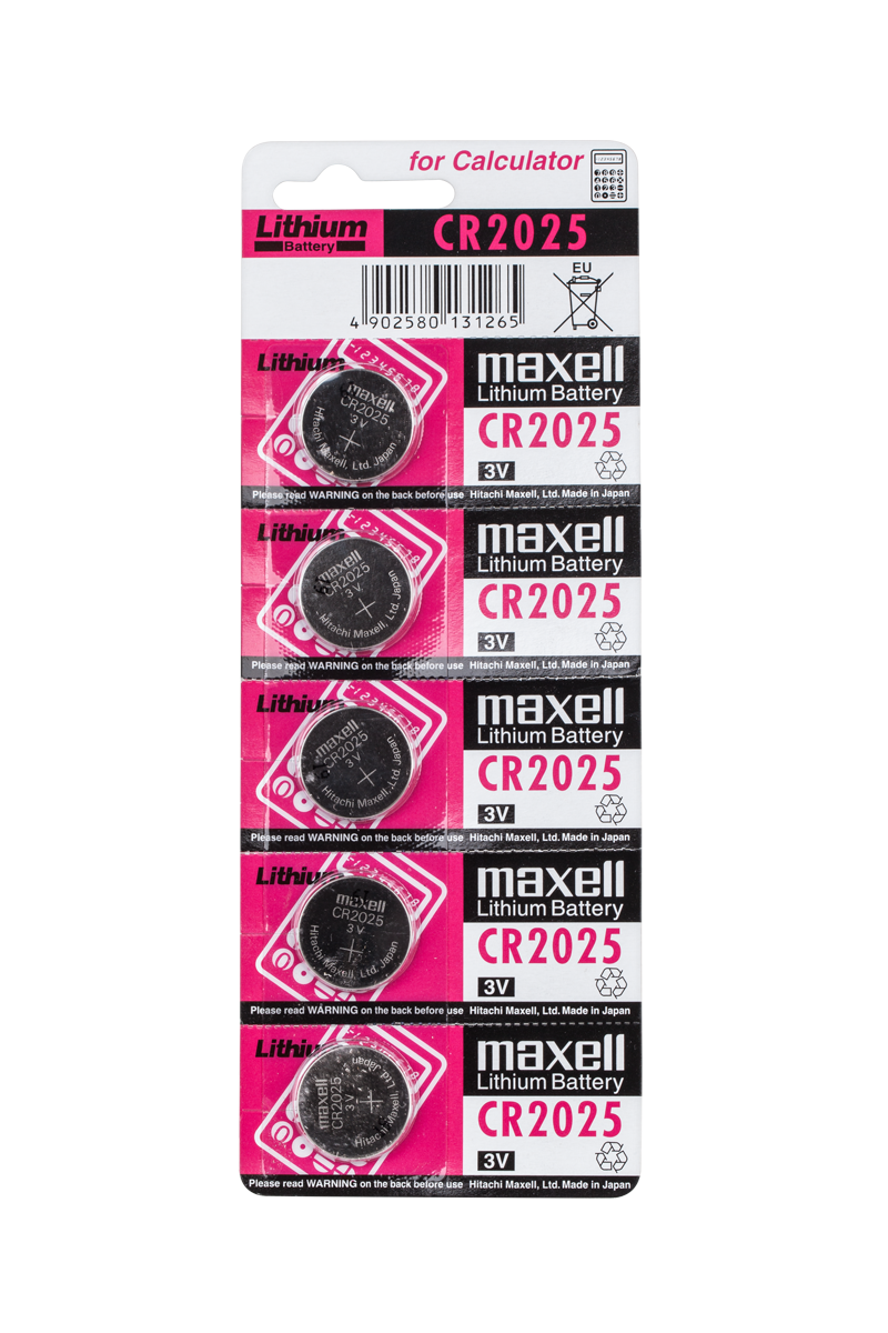 Batéria MAXELL CR2025 5 ks/blister.