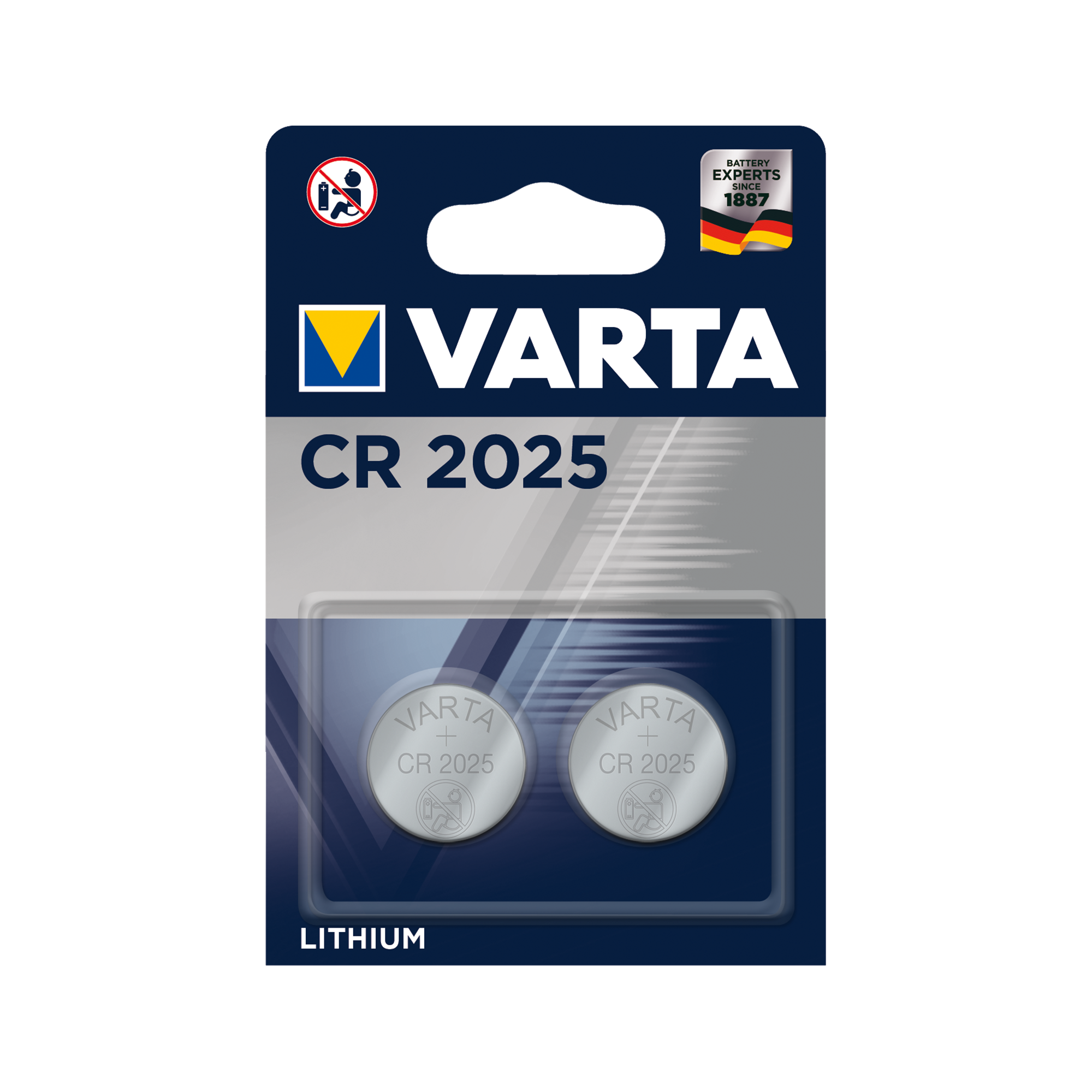 VARTA CR2025 batéria 2ks/bl.