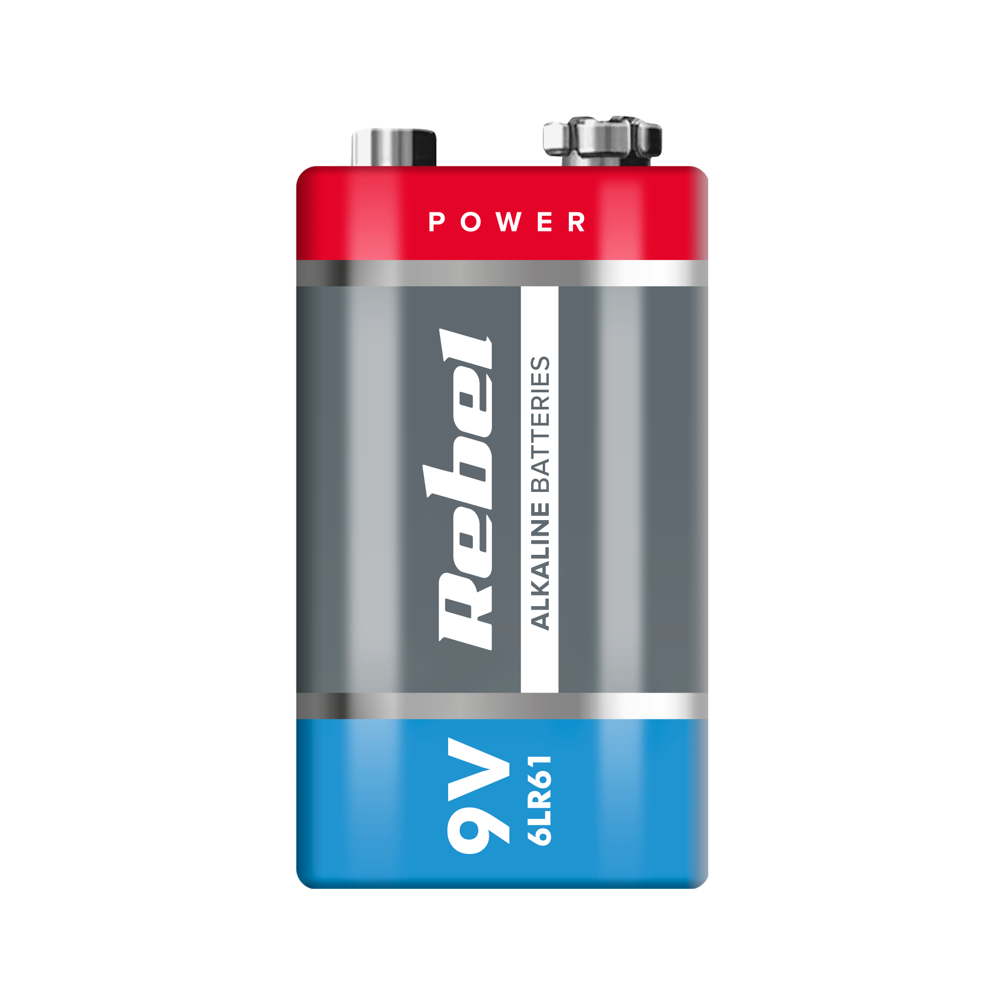 Rebel 6LR61, 9 V L-BAT0062B detail 2