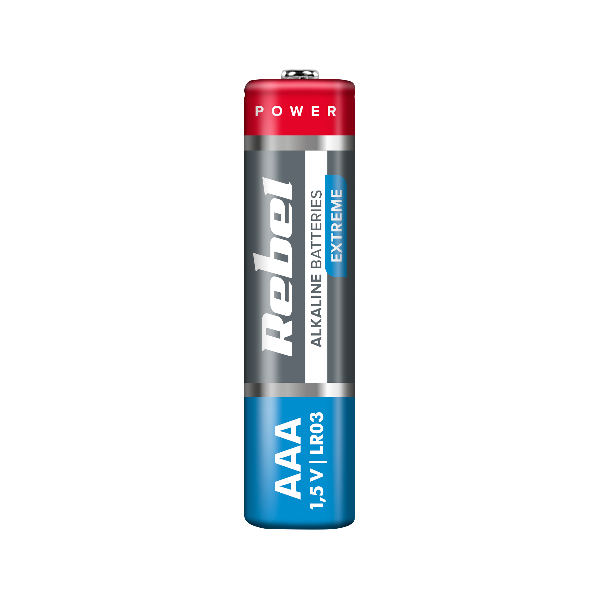 Alkalické AAA batérie LR03 1,5 V 2 ks Rebel Extreme L-BAT0090B detail 2