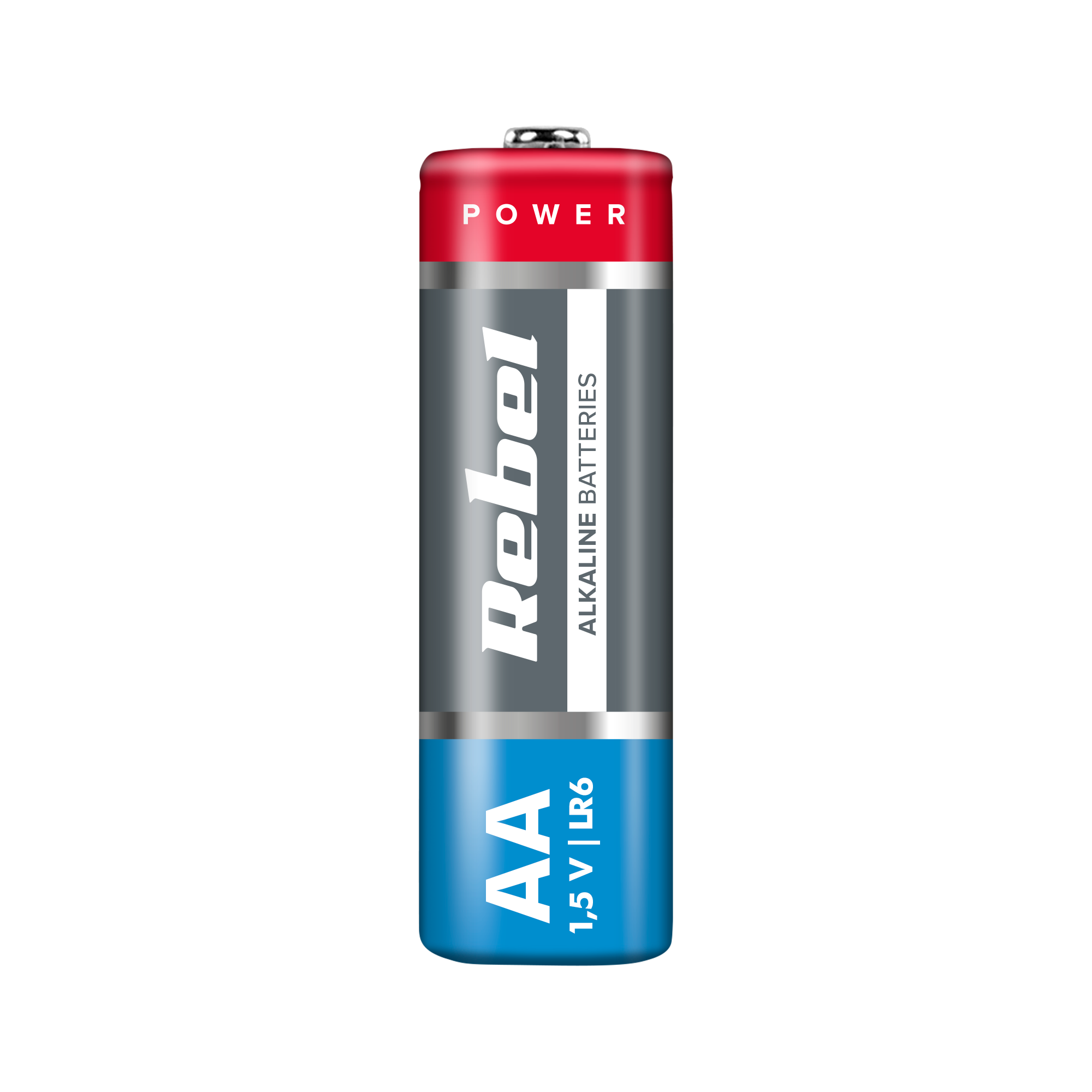 Alkalické AA batérie LR6 1,5 V 2 ks Rebel L-BAT0067B detail 2