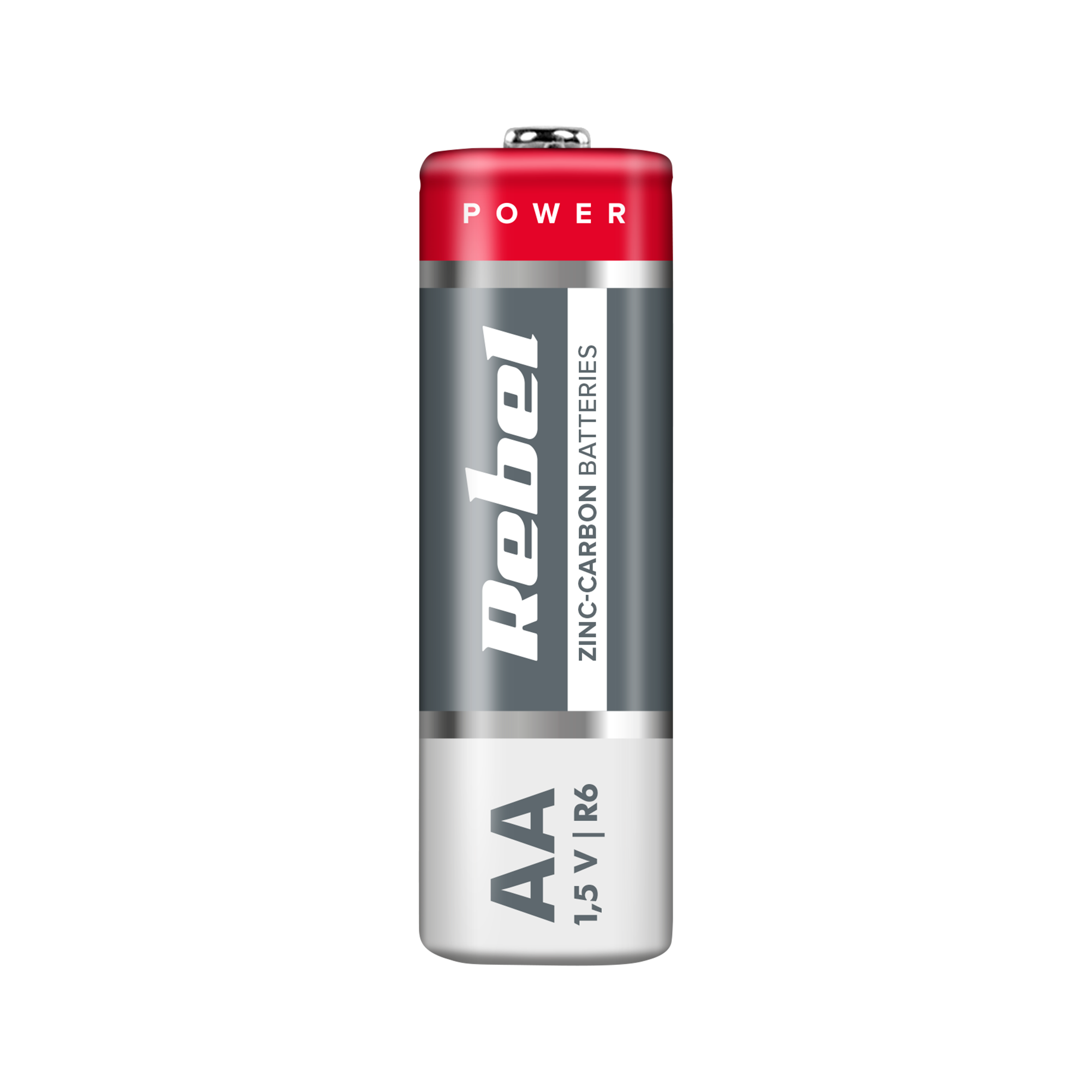 Uhlíkovo-zinková batéria AA 1,5 V Rebel R6 L-BAT0081