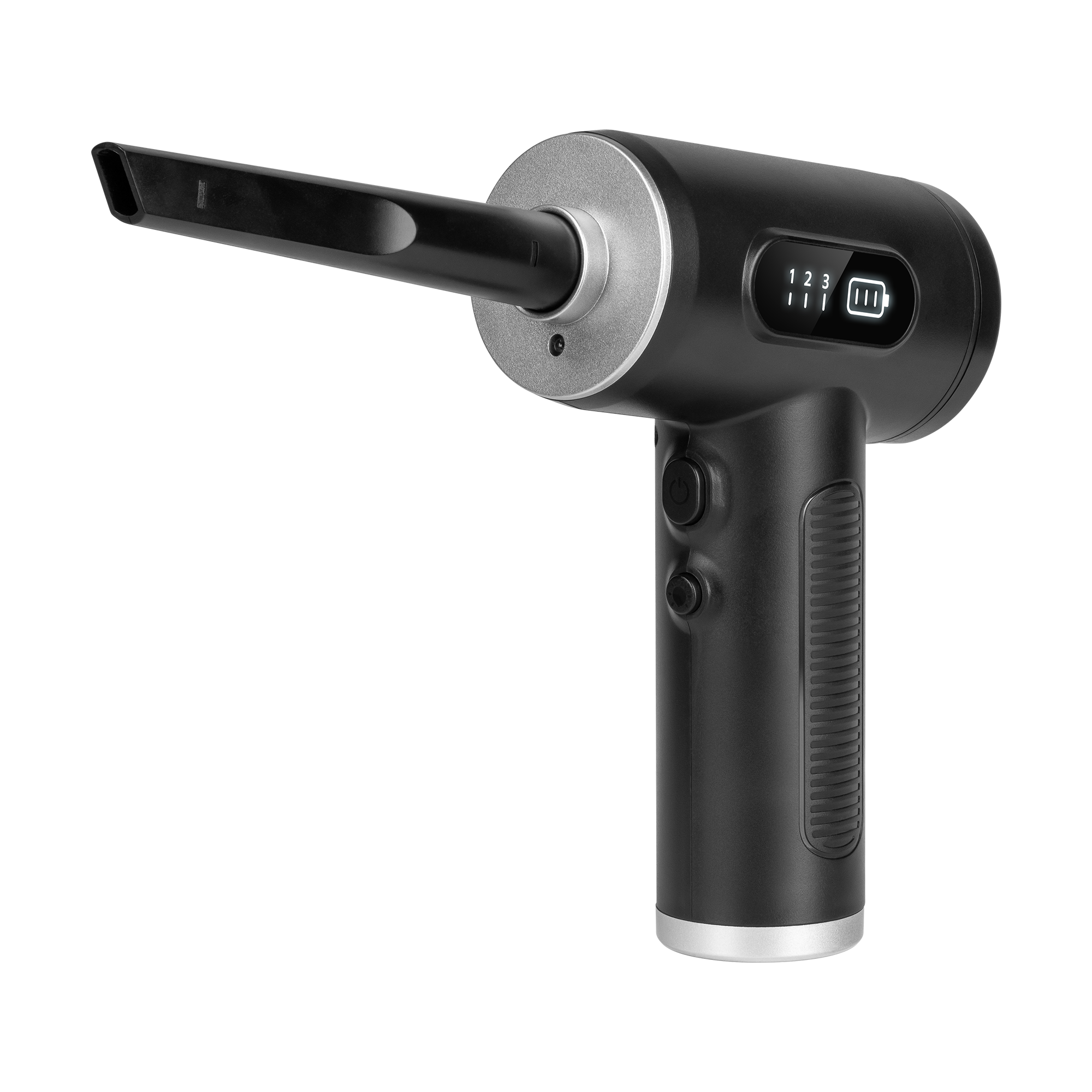 Dmuchawa , kompresor , 3 poziomy , latarka , 75W, 5 końcówek, bateria 6 000 mAh, TEESA