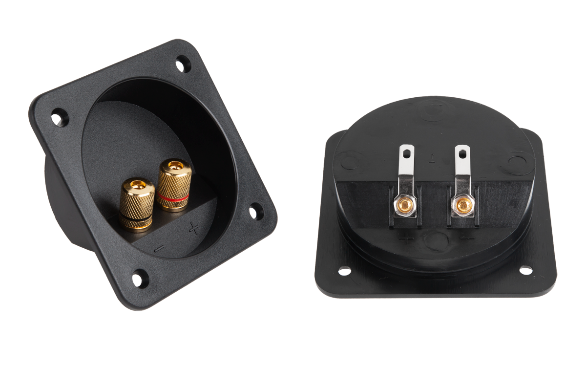 Garsiakalbis terminalas lizdas x2 bananų A