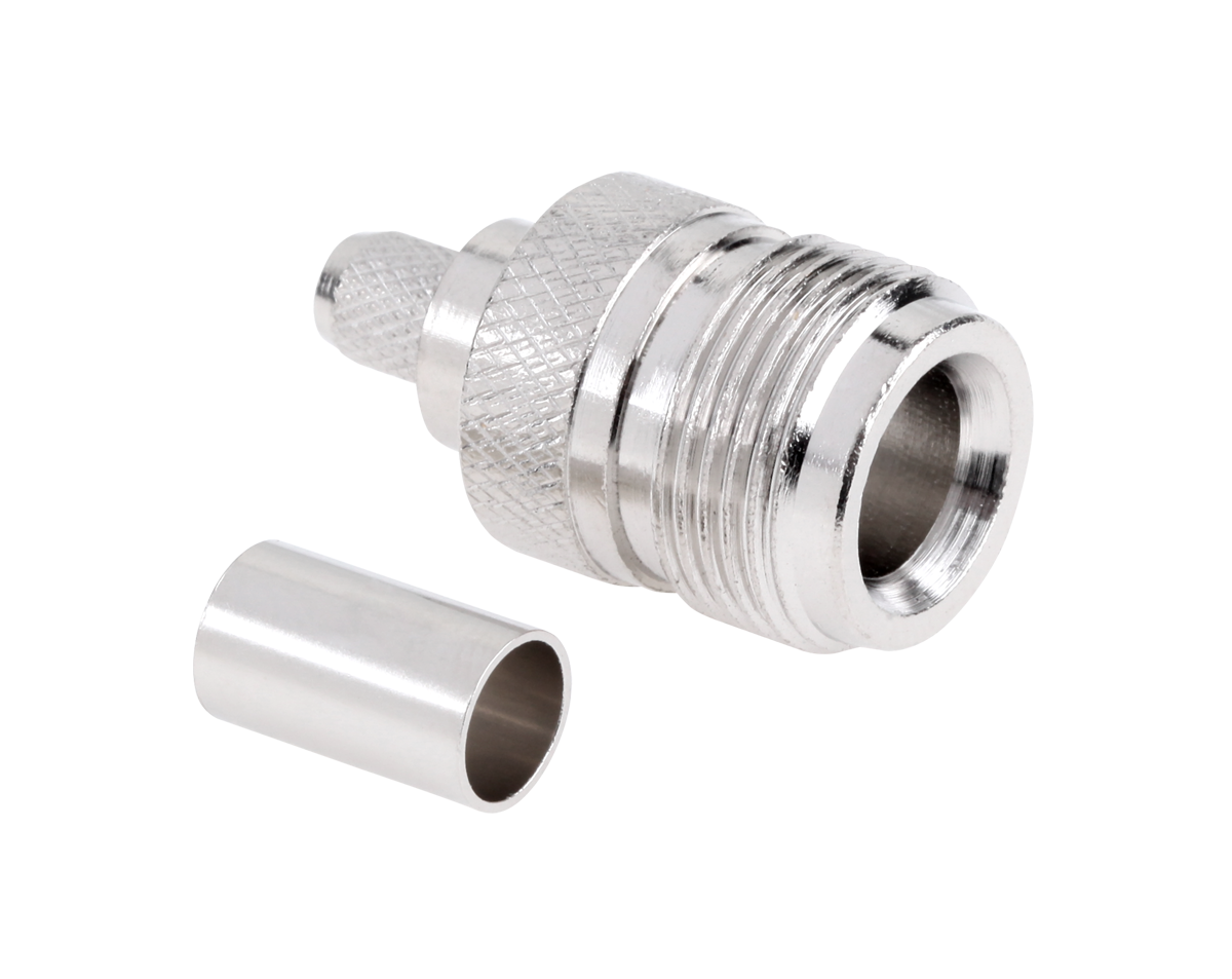 Gniazdo typu N na kabel H155 zaciskane