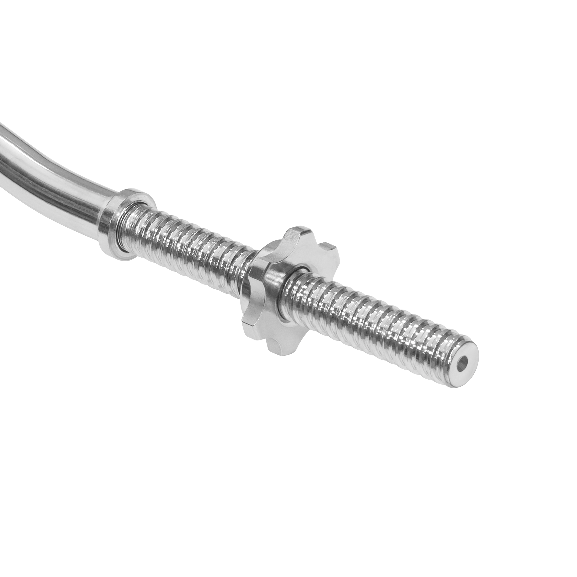 Strypas smarkiai sulaužytas, barbell 25mm 120cm 5.3kg REBEL AKTYVUS