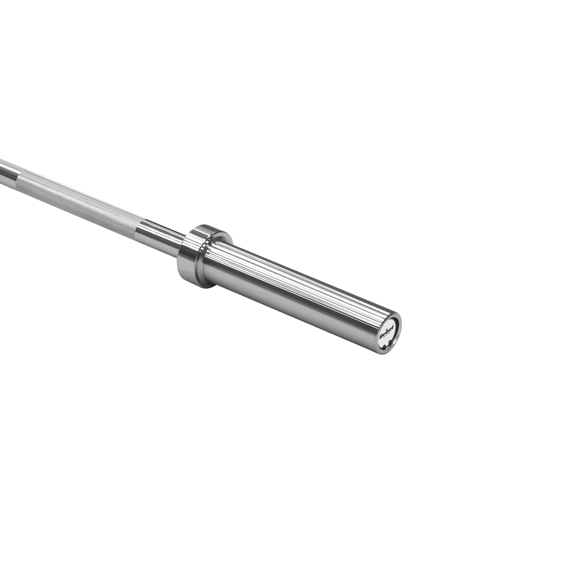 Gryf olimpijski prosty 50 mm z łożyskami, sztanga olimpijska z łożyskami 150cm 12.5kg REBEL ACTIVE