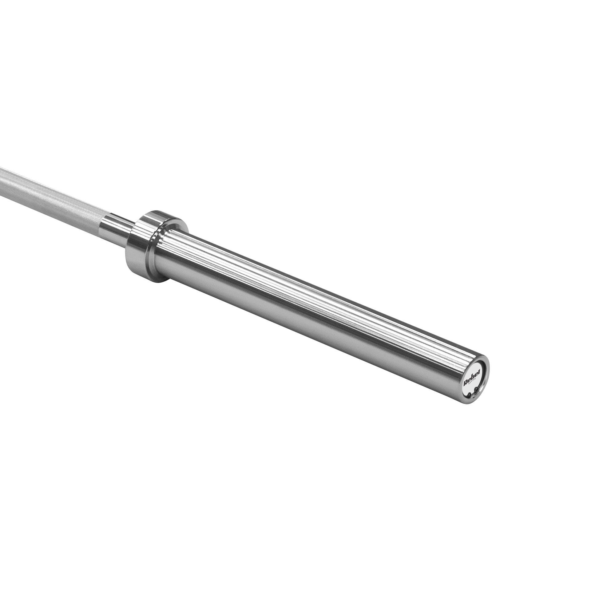 Gryf olimpijski prosty 50 mm z łożyskami, sztanga olimpijska z łożyskami 220cm 20kg REBEL ACTIVE