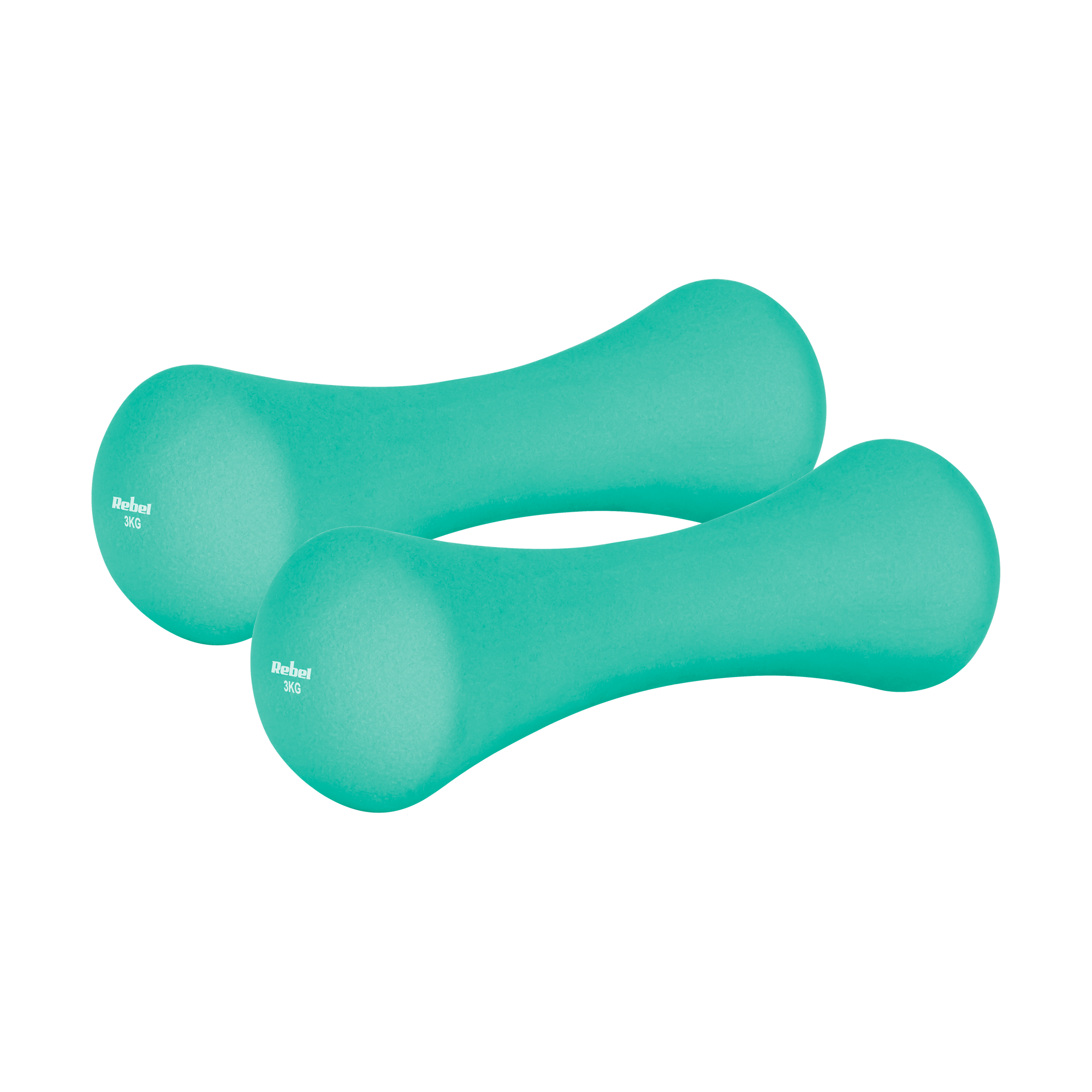 Nekopreno ketaus rutuliukai 2x3kg, REBEL ACTIVE