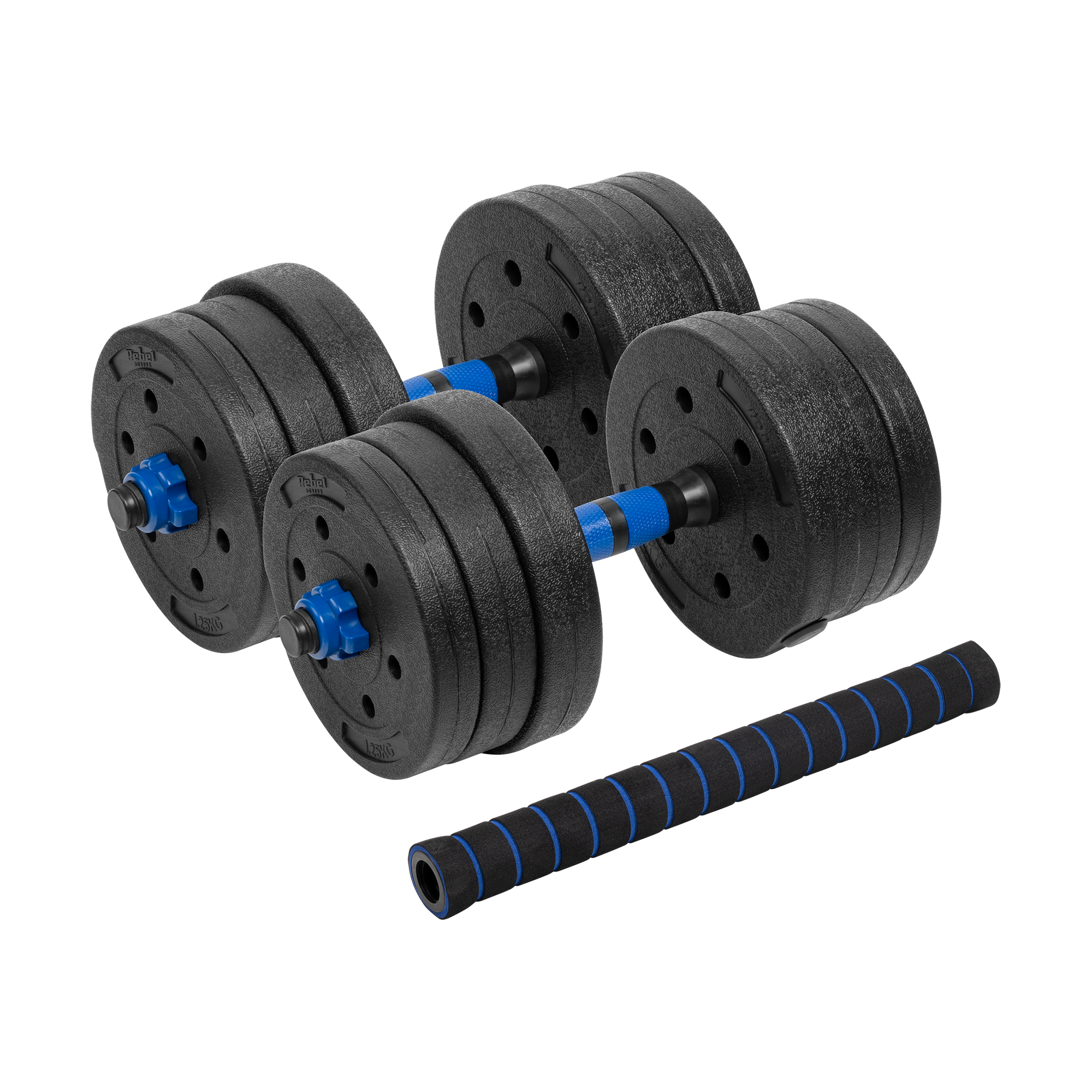 Bituminiai dubbelės reguliuojamas su 2x10kg REBEL AKTYVIOJI jungtis