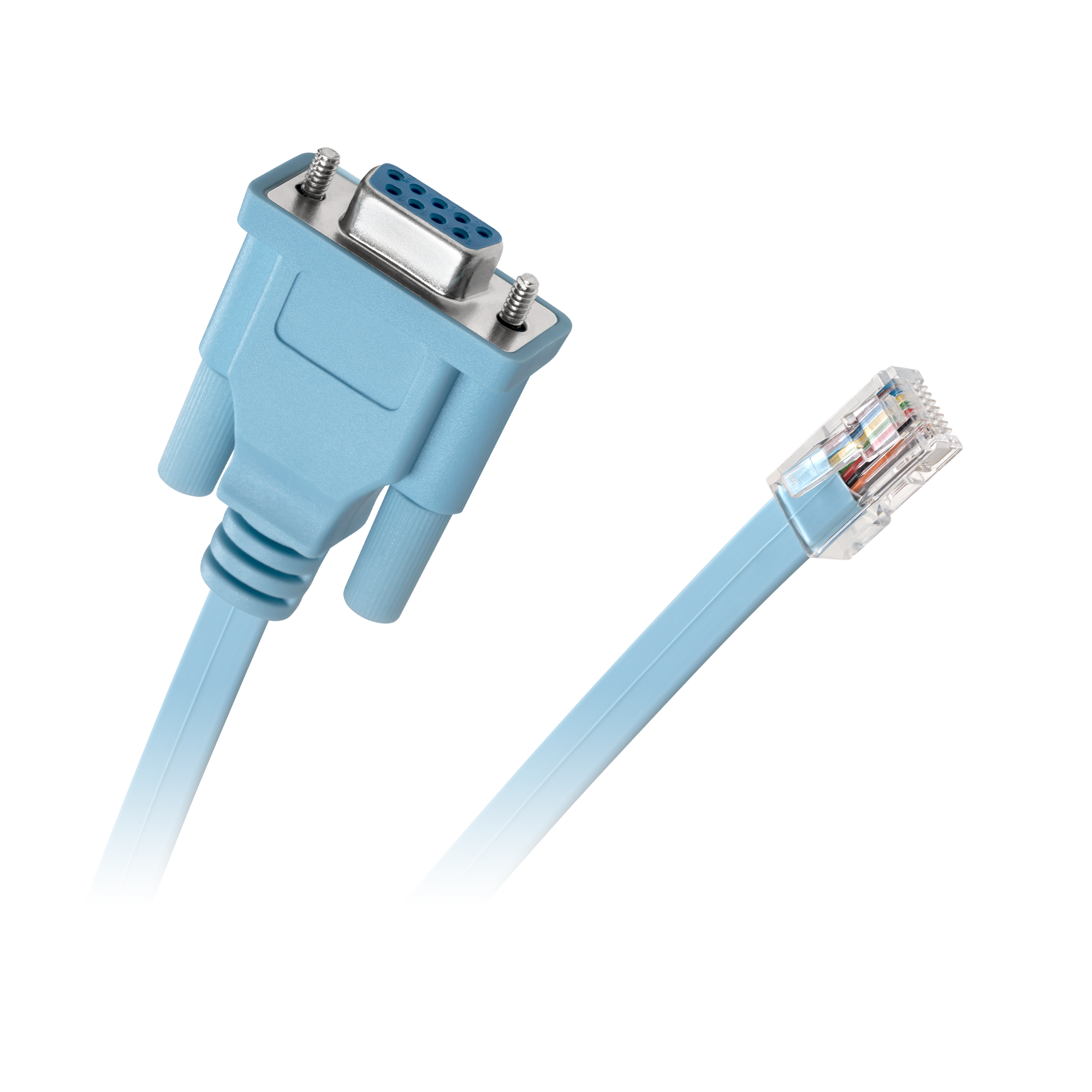 Kabel gniazdo RS232 - wtyk RJ45