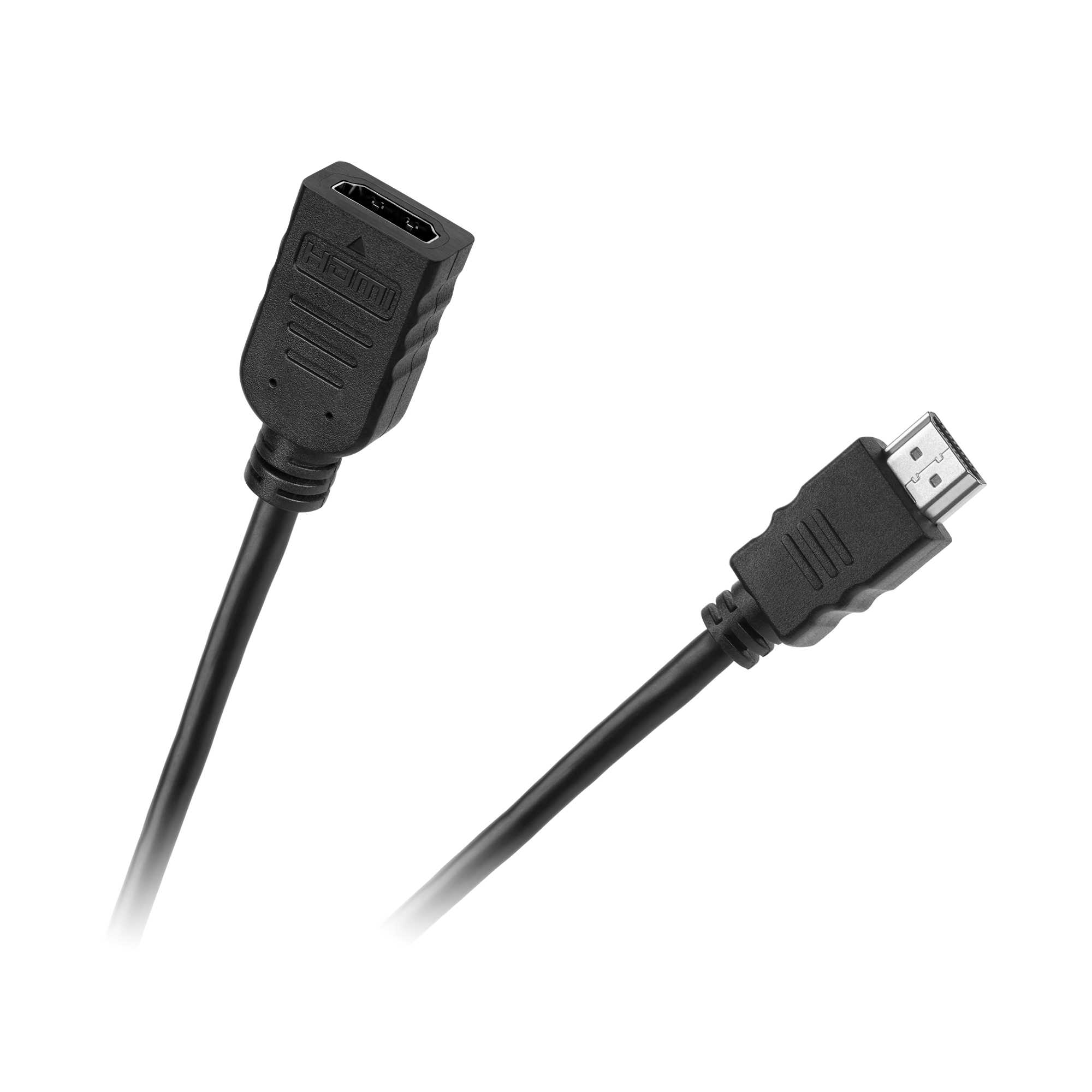 Kabel połączeniowy HDMI wtyk - HDMI gniazdo 0.5m