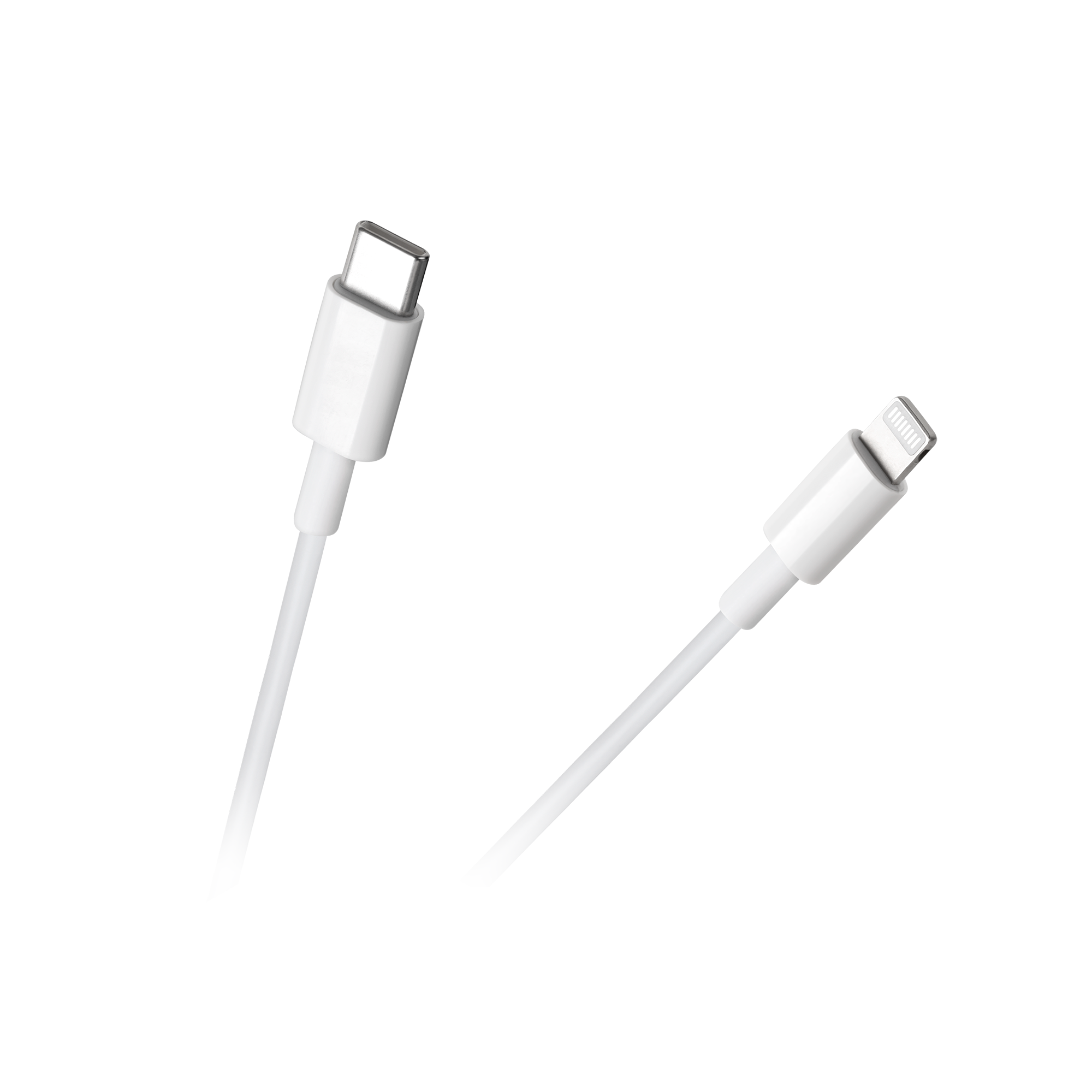 Kabel USB typu C - Lightning REBEL 100 cm biały