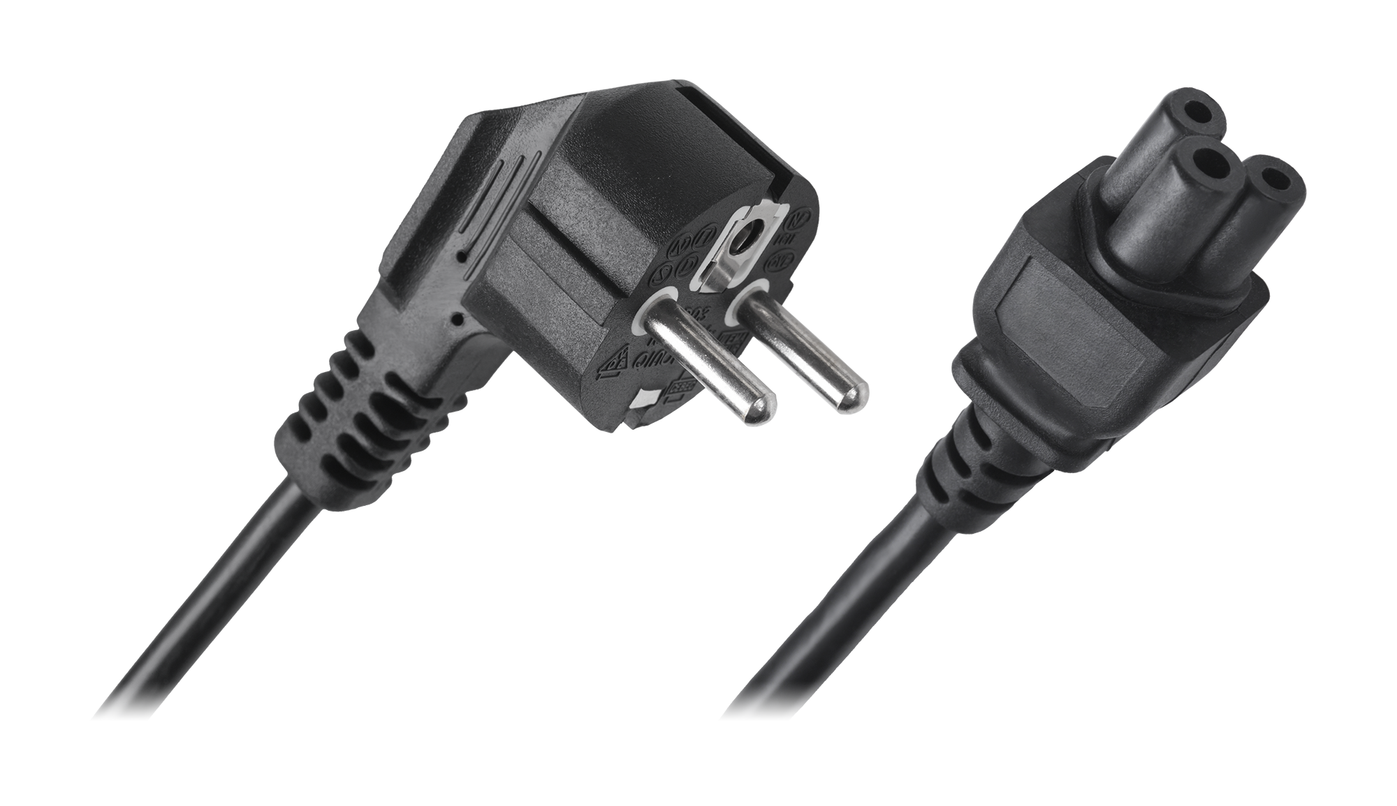 Kabel zasilający do laptopa (koniczynka)