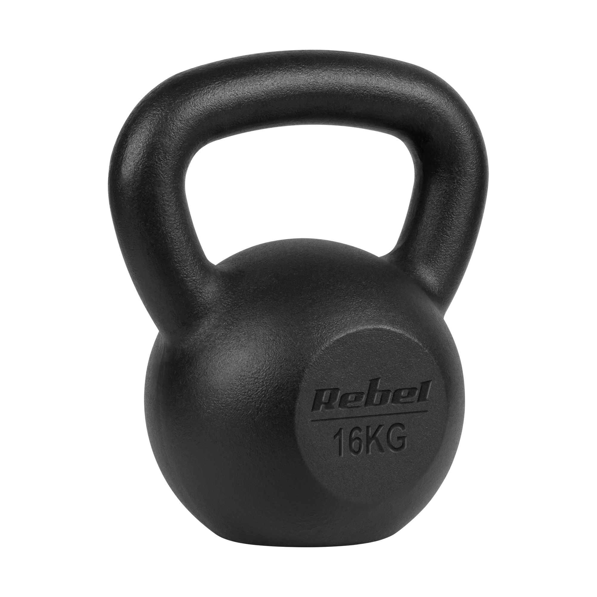 Kettlebell żeliwny 16kg, REBEL ACTIVE