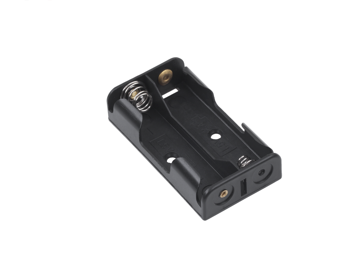 Koszyk na baterie 2xAA płaski