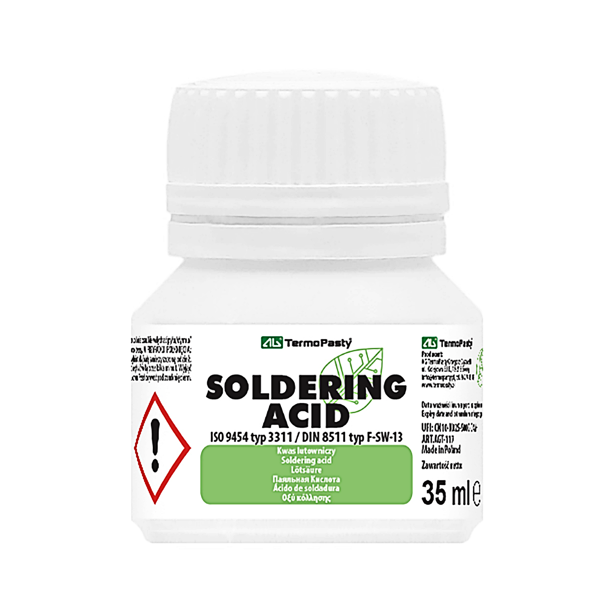 Litavimo rūgštis 35 ml AGT-117