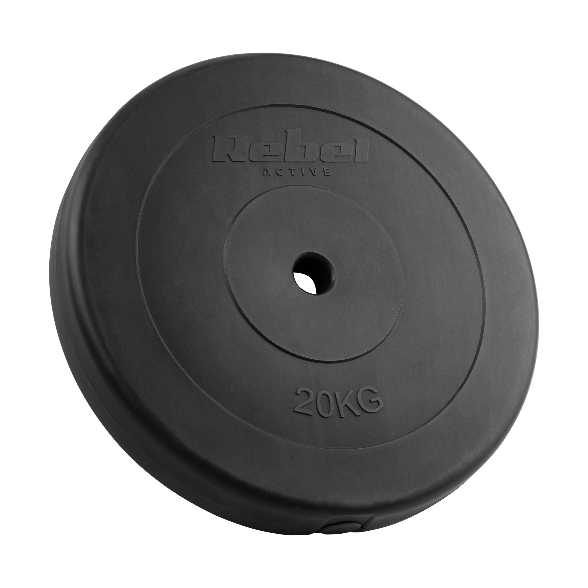 Obciążenie bitumiczne 20kg, otwór 31mm, talerz klasyczny, REBEL ACTIVE