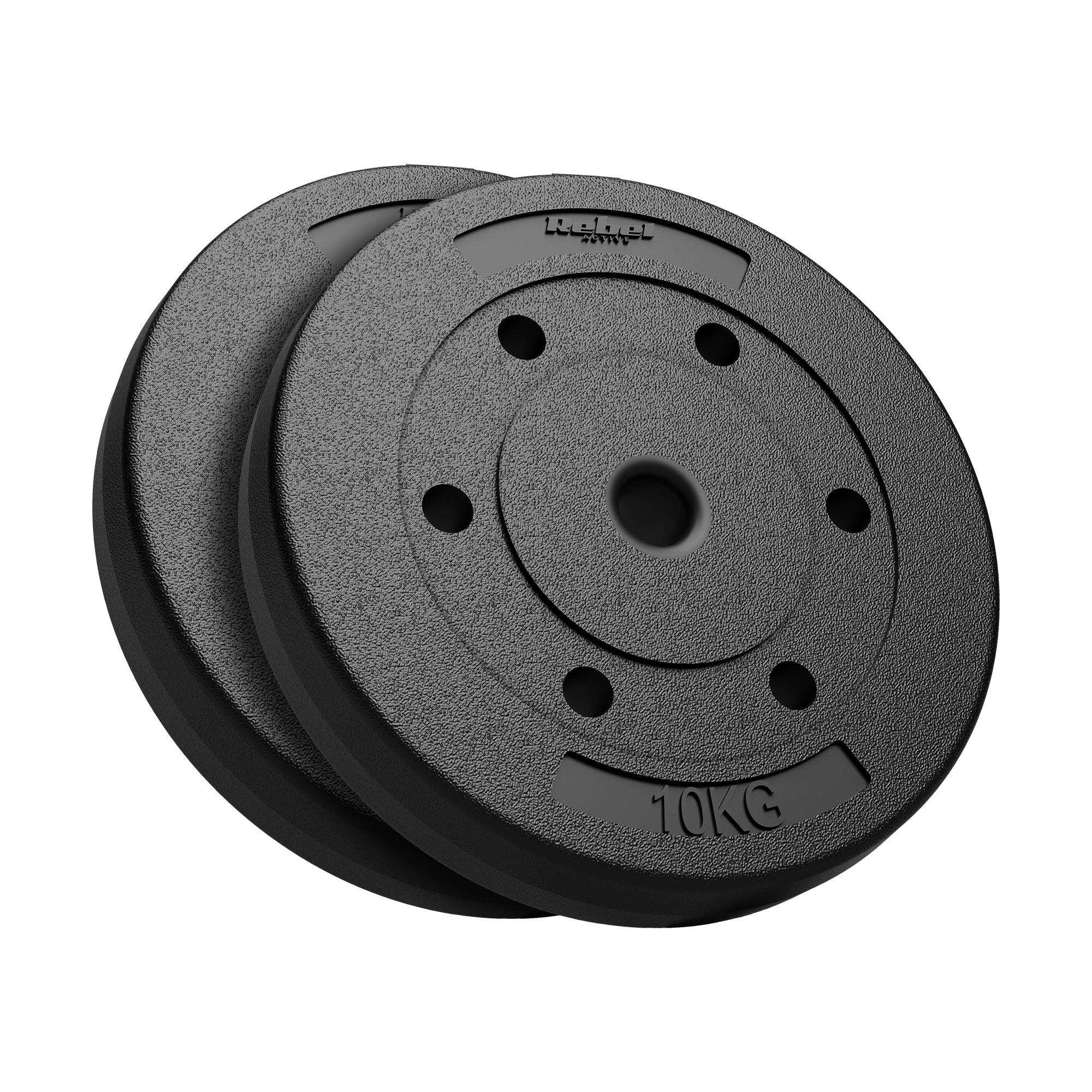 Bituminės apkrovos rinkinys 2x10kg, 31mm skylė, REBEL ACTIVE