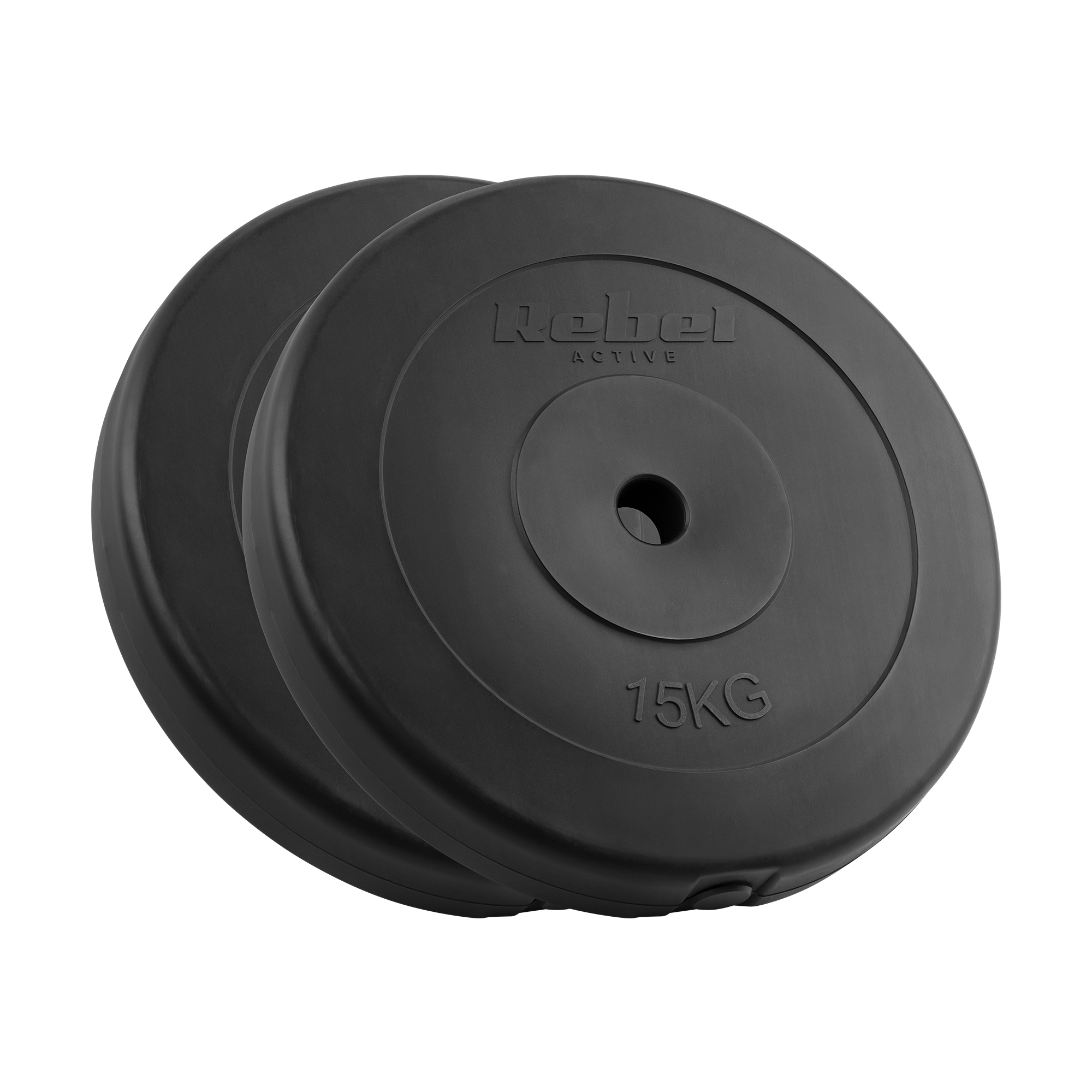 Obciążenie bitumiczne zestaw 2x15kg, otwór 31mm, talerz klasyczny, REBEL ACTIVE