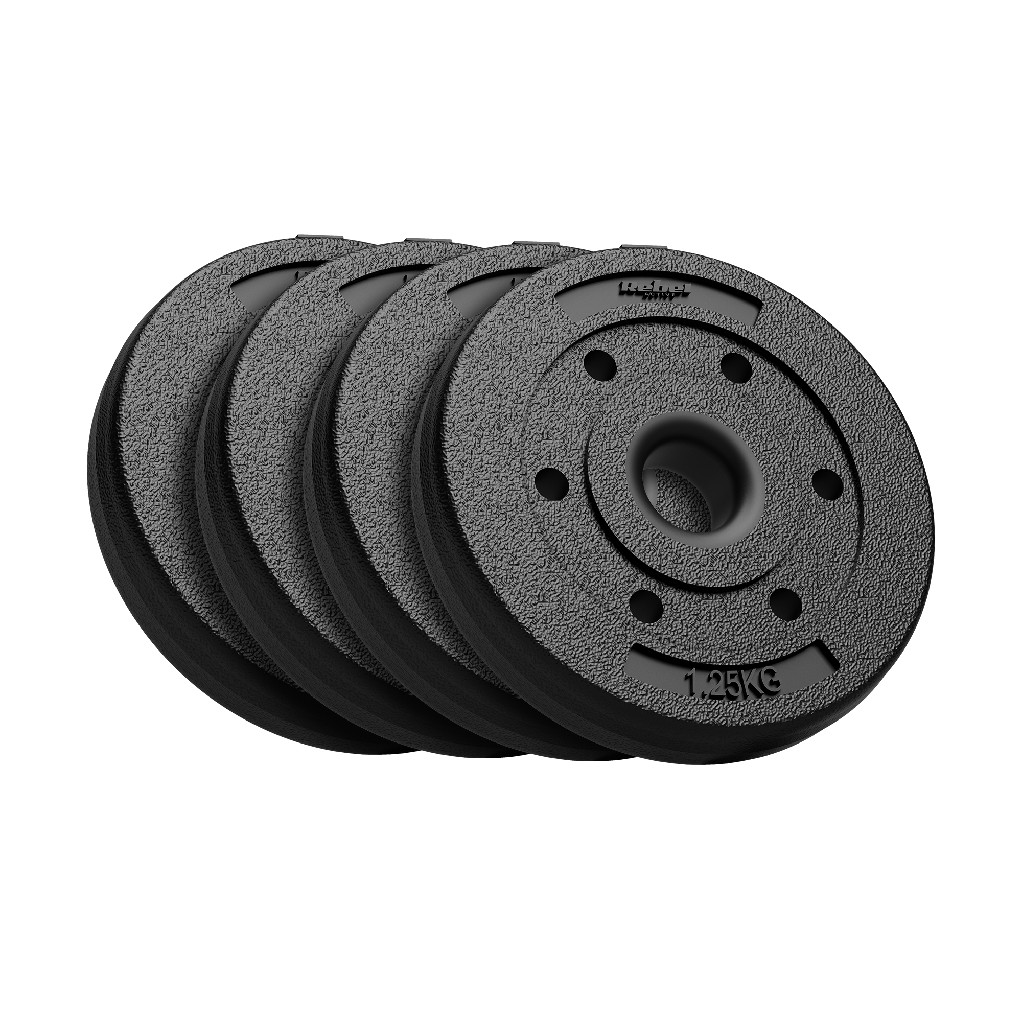 Obciążenie bitumiczne zestaw 4x1.25kg, otwór 31mm, REBEL ACTIVE