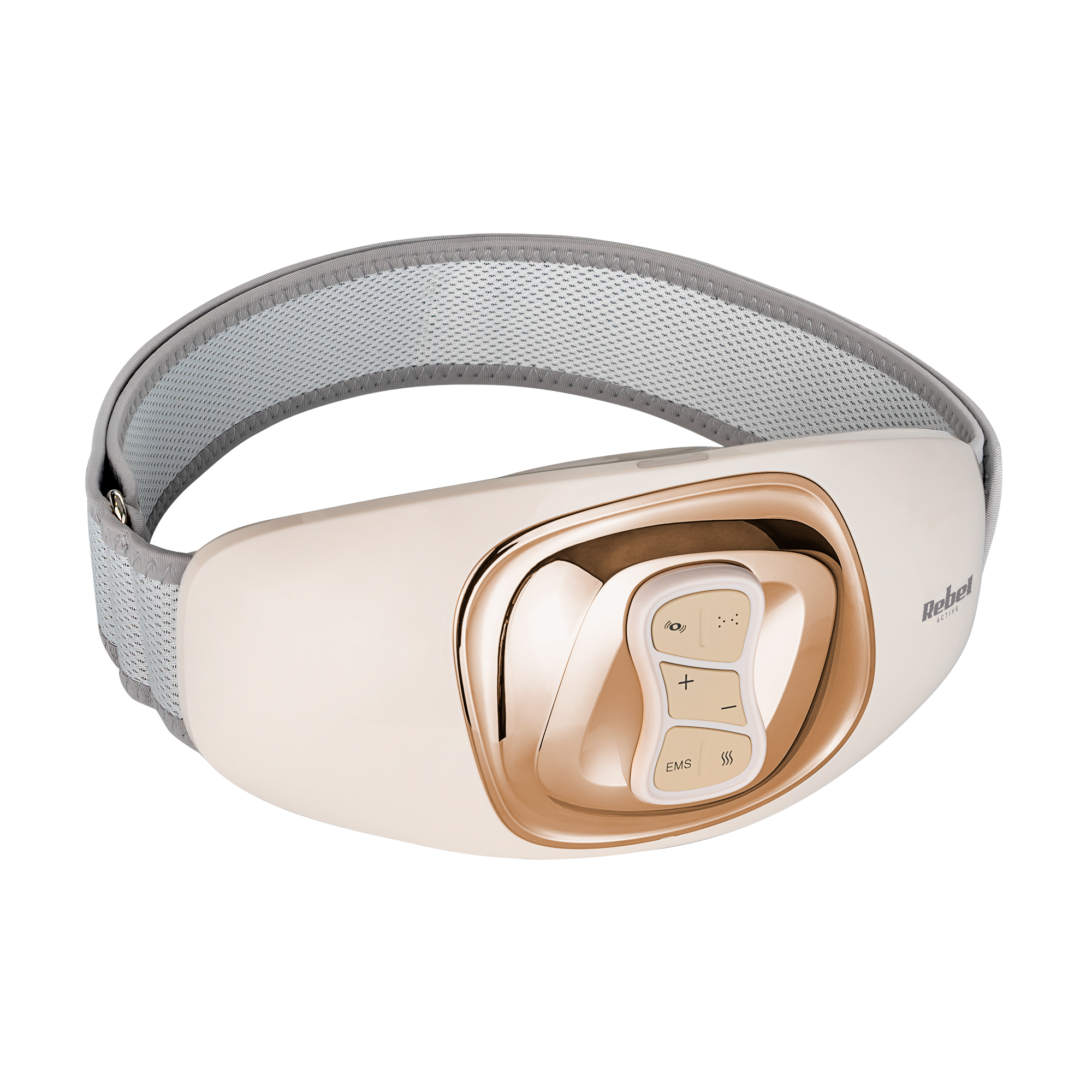 Pas do masażu/ stymulacji mięśni brzucha , grzanie , bezprzewodowy , pilot , REBEL ACTIVE