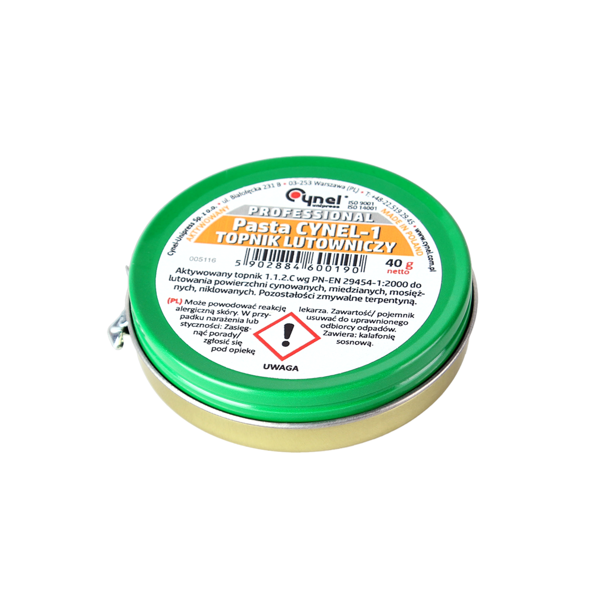 Pasta CYNEL-1 40g topnik lutowniczy