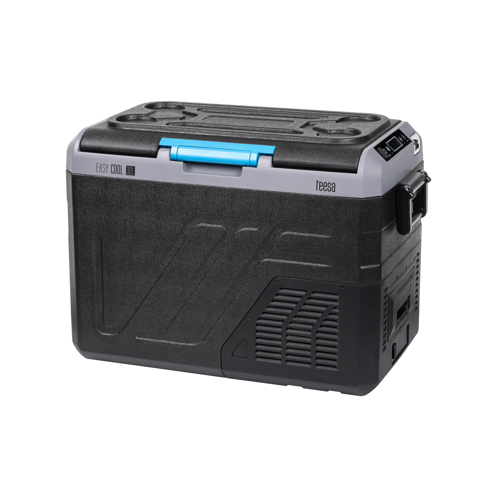Profesjonalna lodówka turystyczna kompresorowa TEESA z funkcją mrożenia 32L DC12/24 AC 230V możliwość zasilania baterią