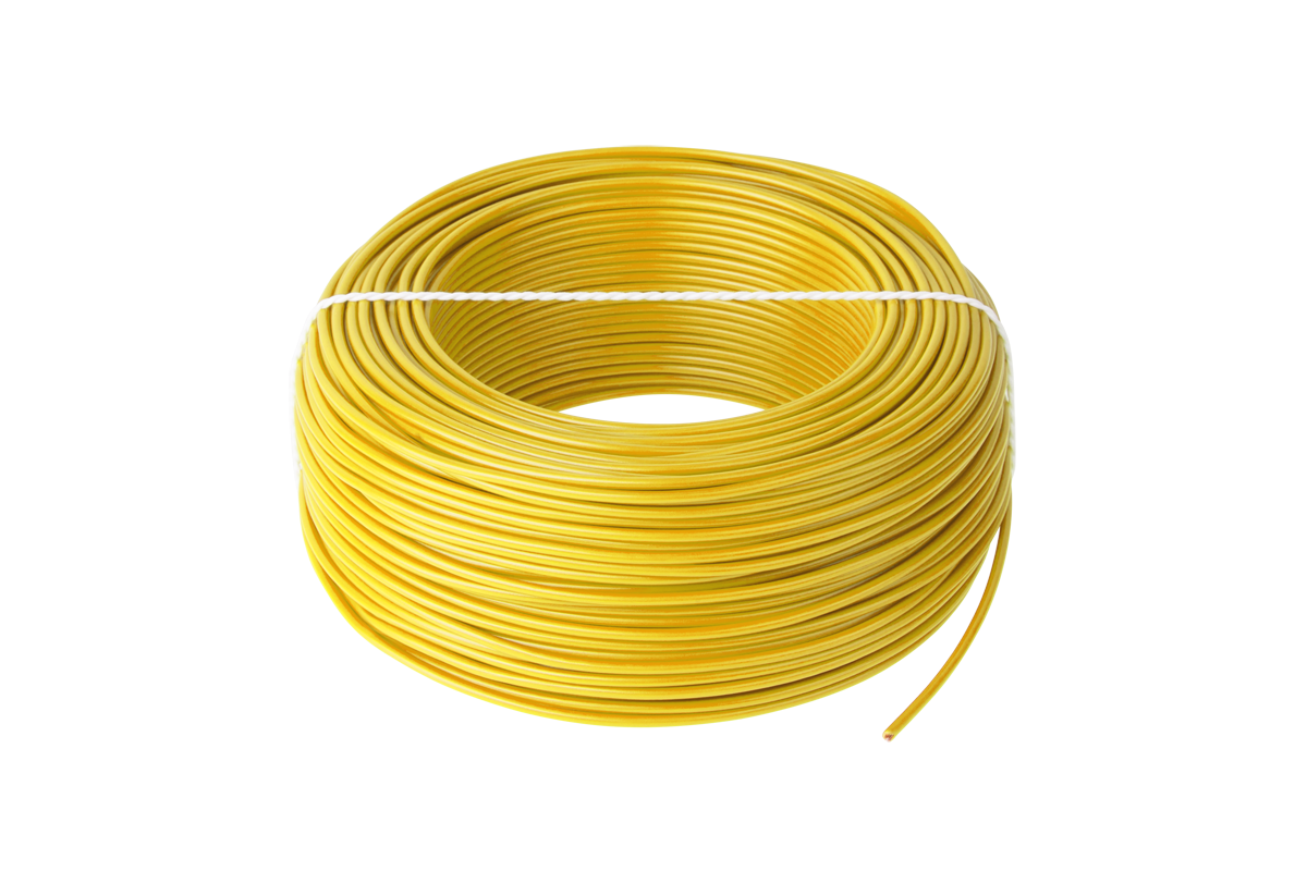 Przewód LgY 1x0,75 H05V-K żółty