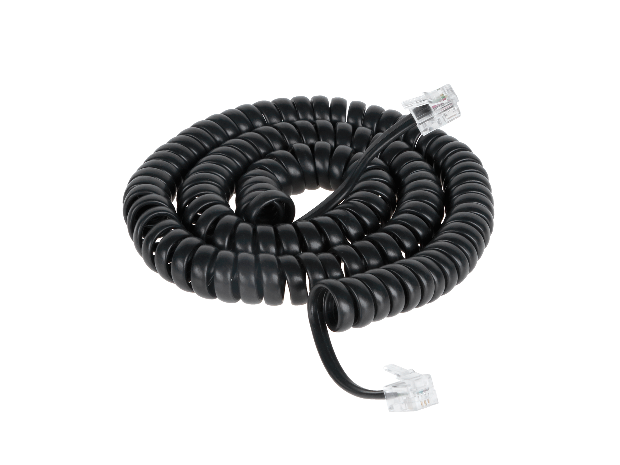 Telefono ryšys 25 Ft juoda