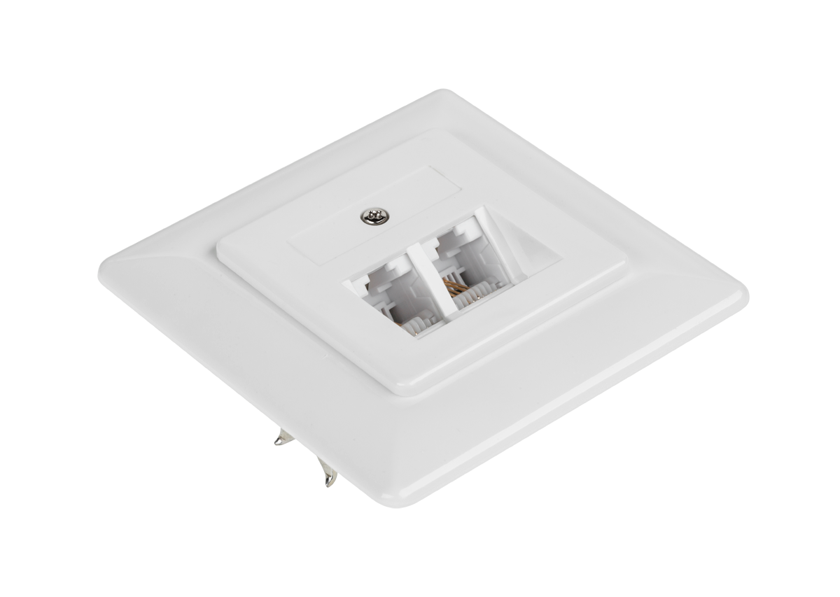 Dvivietis sienos dėžutė 8P4C aplinkkelis