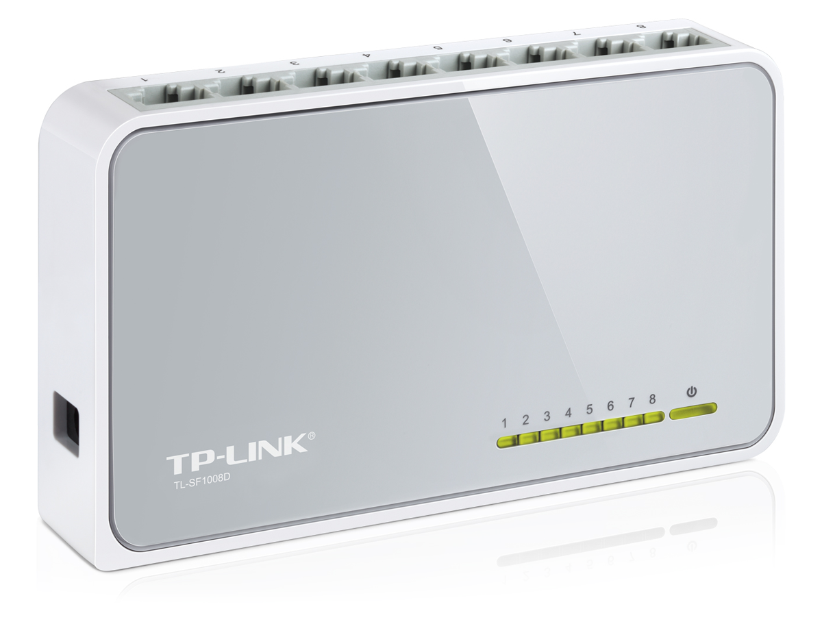 Switch TP-LINK TL-SF1008D 8x RJ-45 10/100Mb/s
