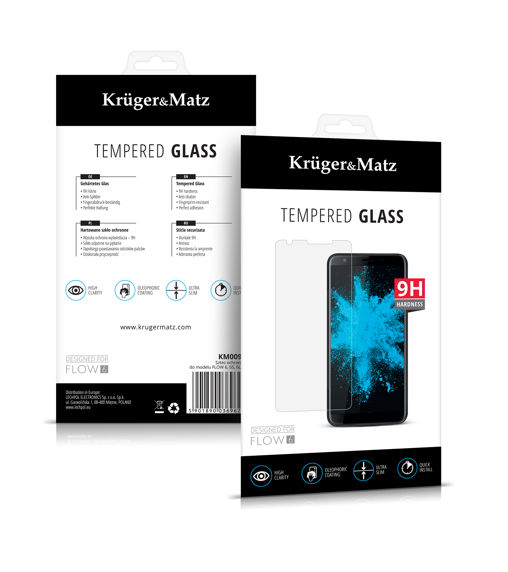 Szkło ochronne do modelu FLOW 6, 6S, 6Lite