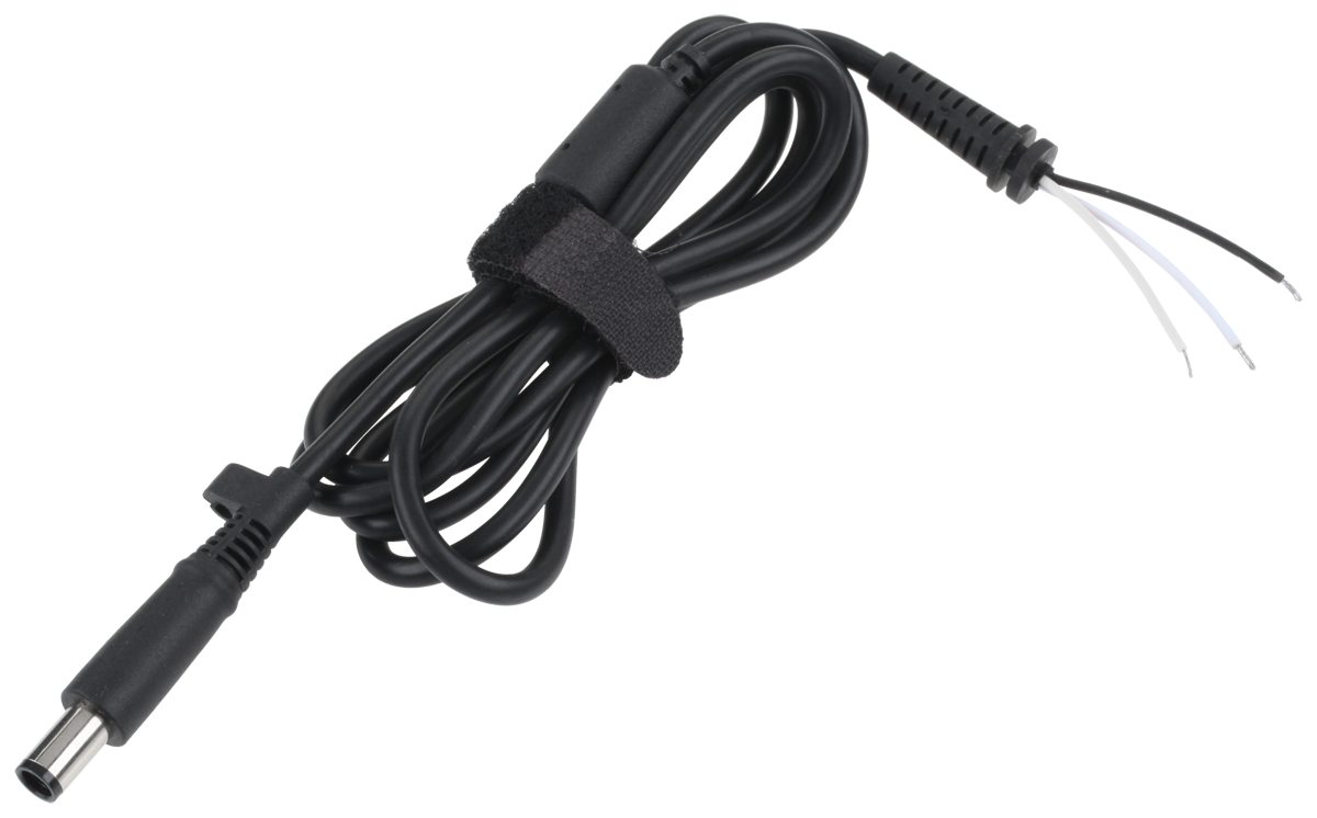 Wtyk 7,4/5,0 (19,5V/7,7A) sieciowy z kablem do montażu REBEL