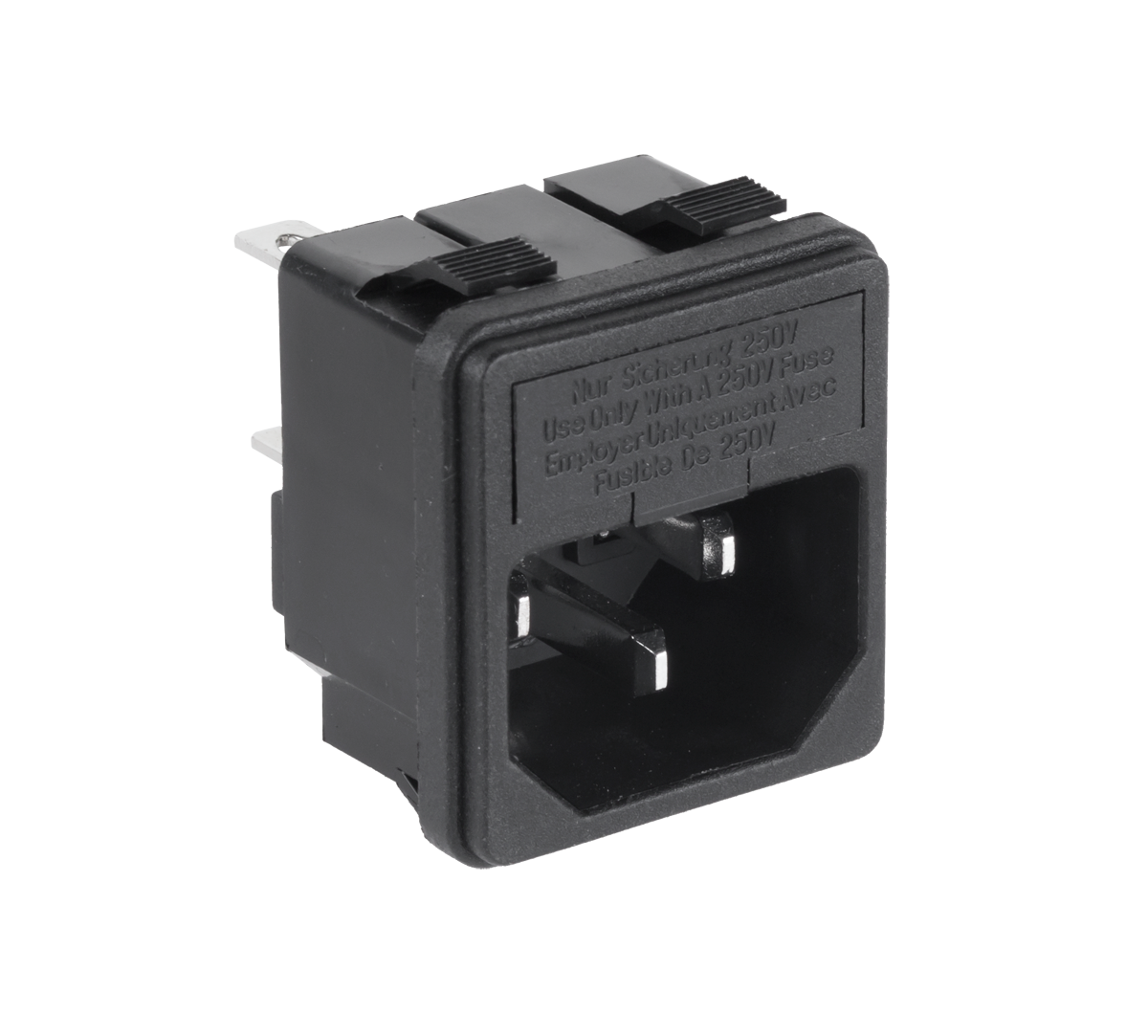 Wtyk AC 3PIN komput.obudowa+bezp.