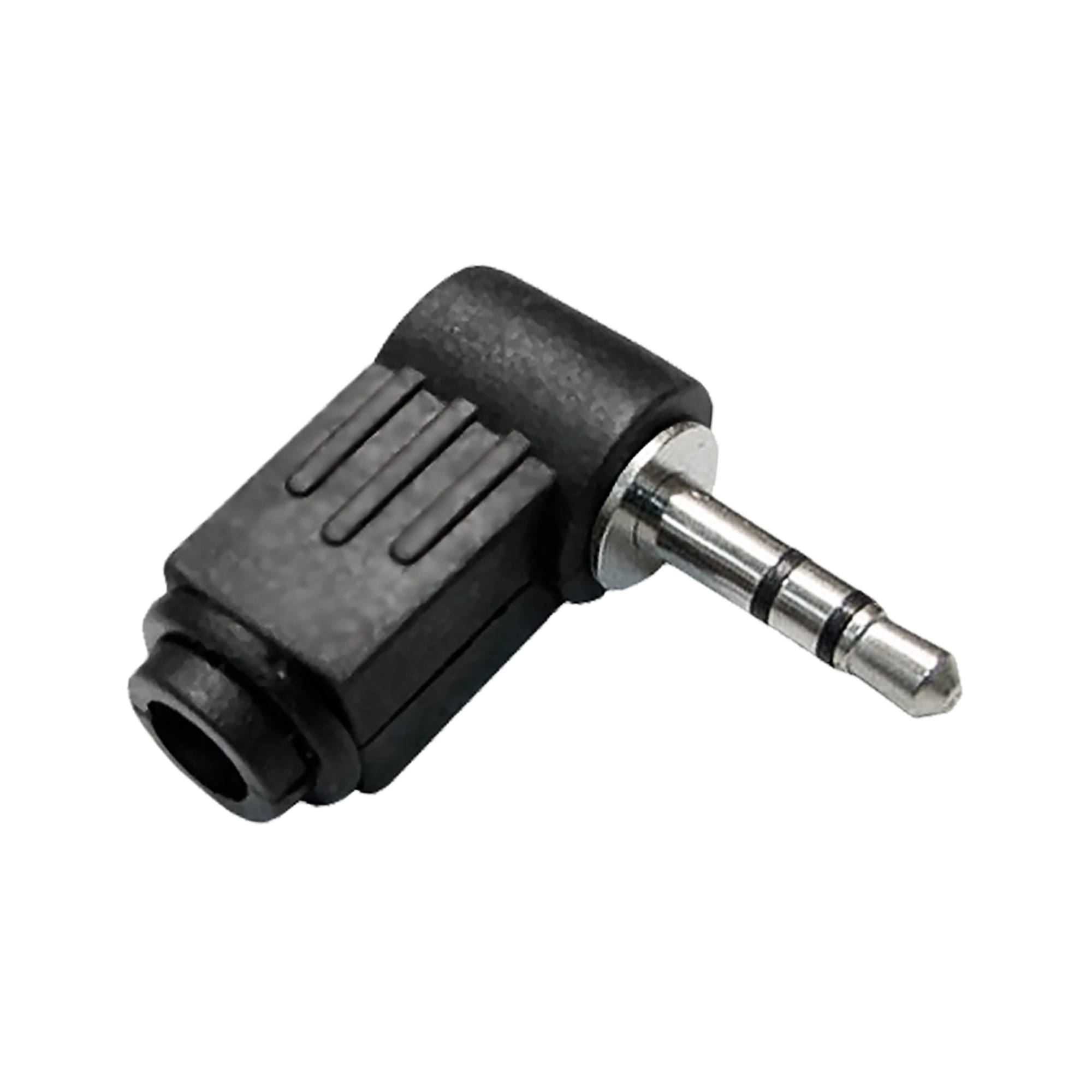 Wtyk Jack 3.5 st.kątowy plastikowy Cabletech