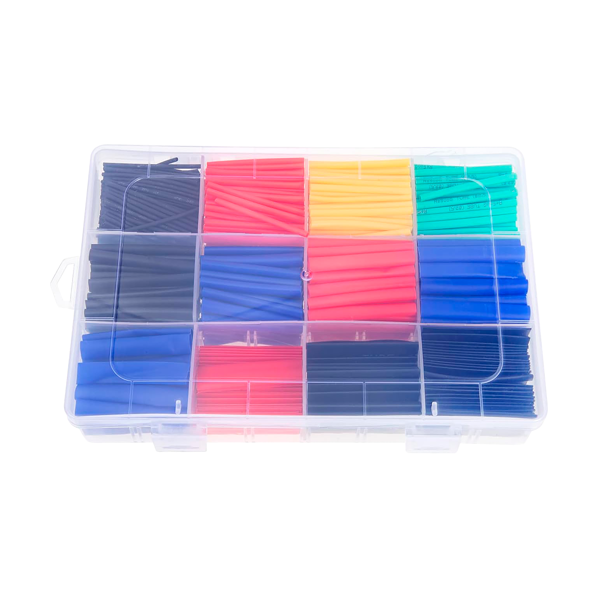 Zestaw rurek termokurczliwych 800szt.E6252