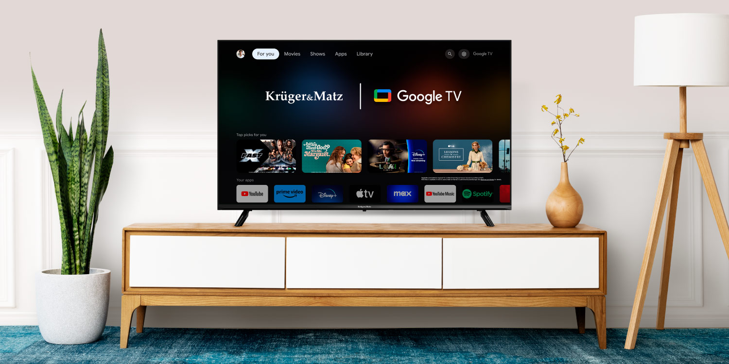 Telewizor Kruger&Matz KM0240FHD-SA Telewizor Kruger&Matz 65” UHD