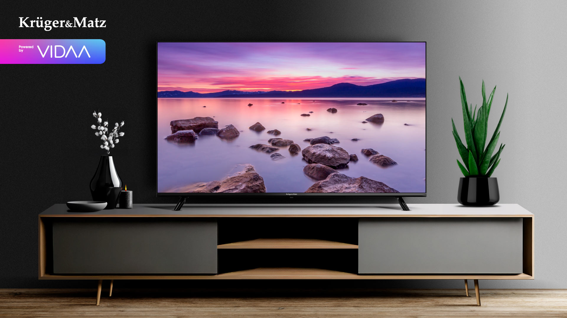 Telewizor Kruger&Matz 50” UHD Telewizor Kruger&Matz 55” UHD