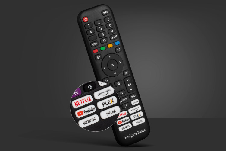 Wygodna i szybka obsługa Telewzior Smart TV