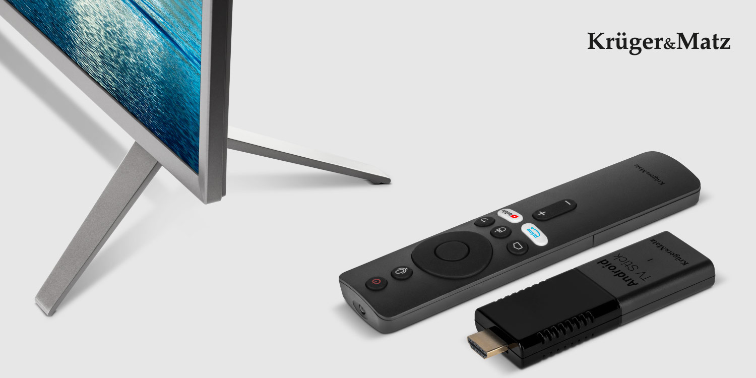 Odtwarzacz multimedialny smart TV stick Kruger&Matz Odtwarzacz multimedialny smart TV stick