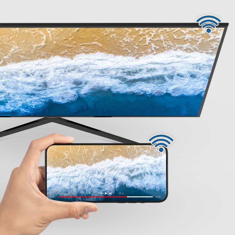 Wbudowany Chromecast Wbudowany Chromecast
