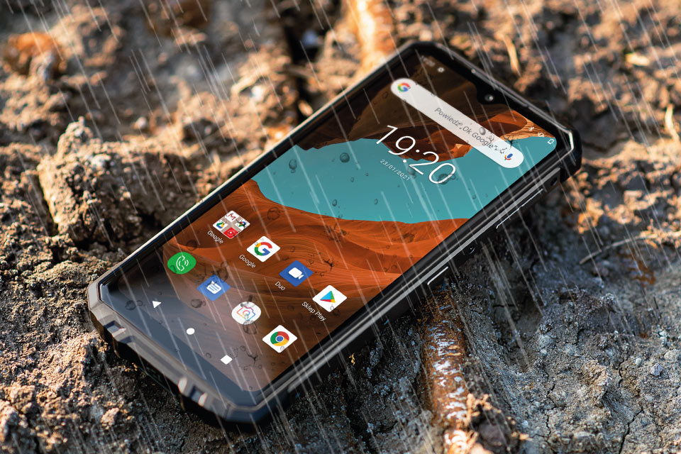 Odporność klasy IP68 Wodoodporny smartfon