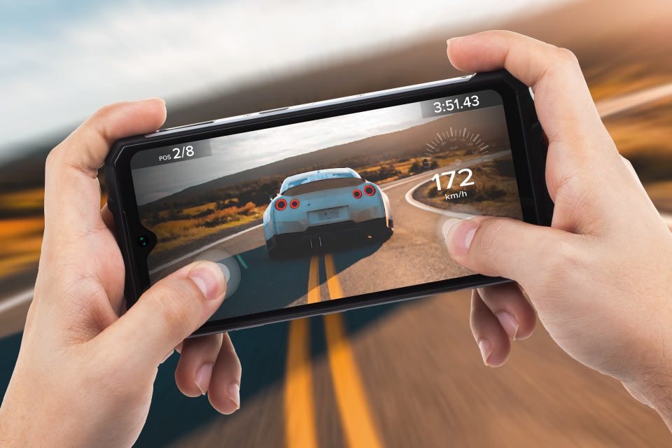 Mocne podzespoły Smartfon z procesorem MediaTek