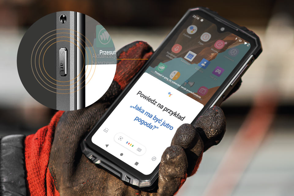 Dostosowany do Ciebie Smartfon z konfigurowalnym przyciskiem funkcyjnym